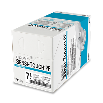 ANSELL ENCORE SENSI-TOUCH POWDER FREE SURGICAL GLOVES : 7826PF CS $163.48 Stocked