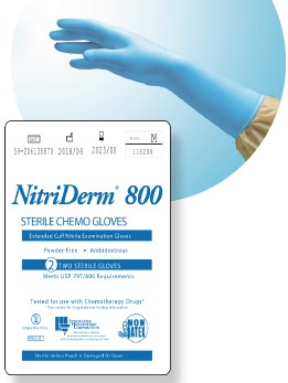 INNOVATIVE NITRIDERM 800 NITRILE EXAM GLOVES : 118350 CS                                                                                                                                                                                                       