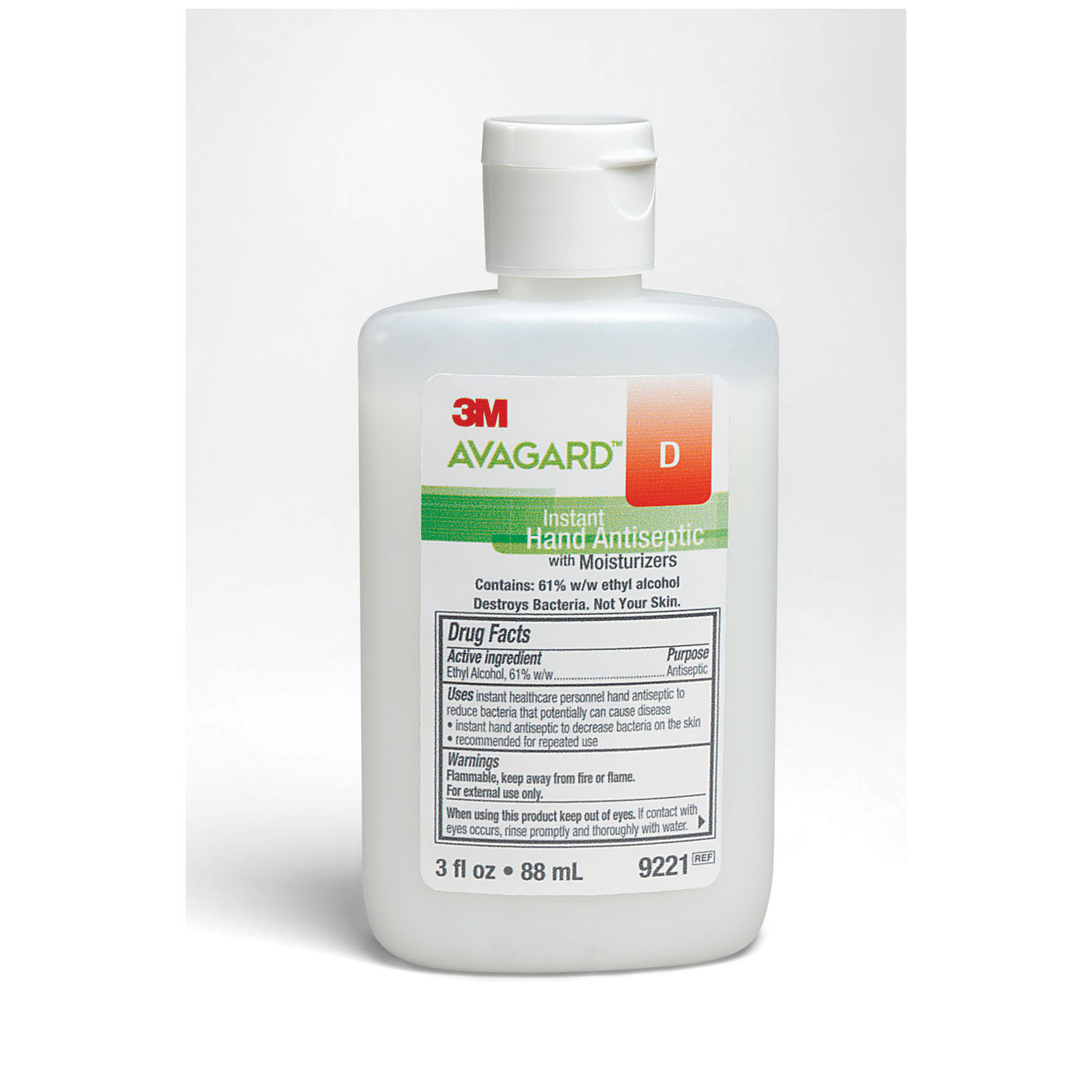 3M AVAGARD D INSTANT HAND ANTISEPTIC : 9221 CS                $137.00 Stocked