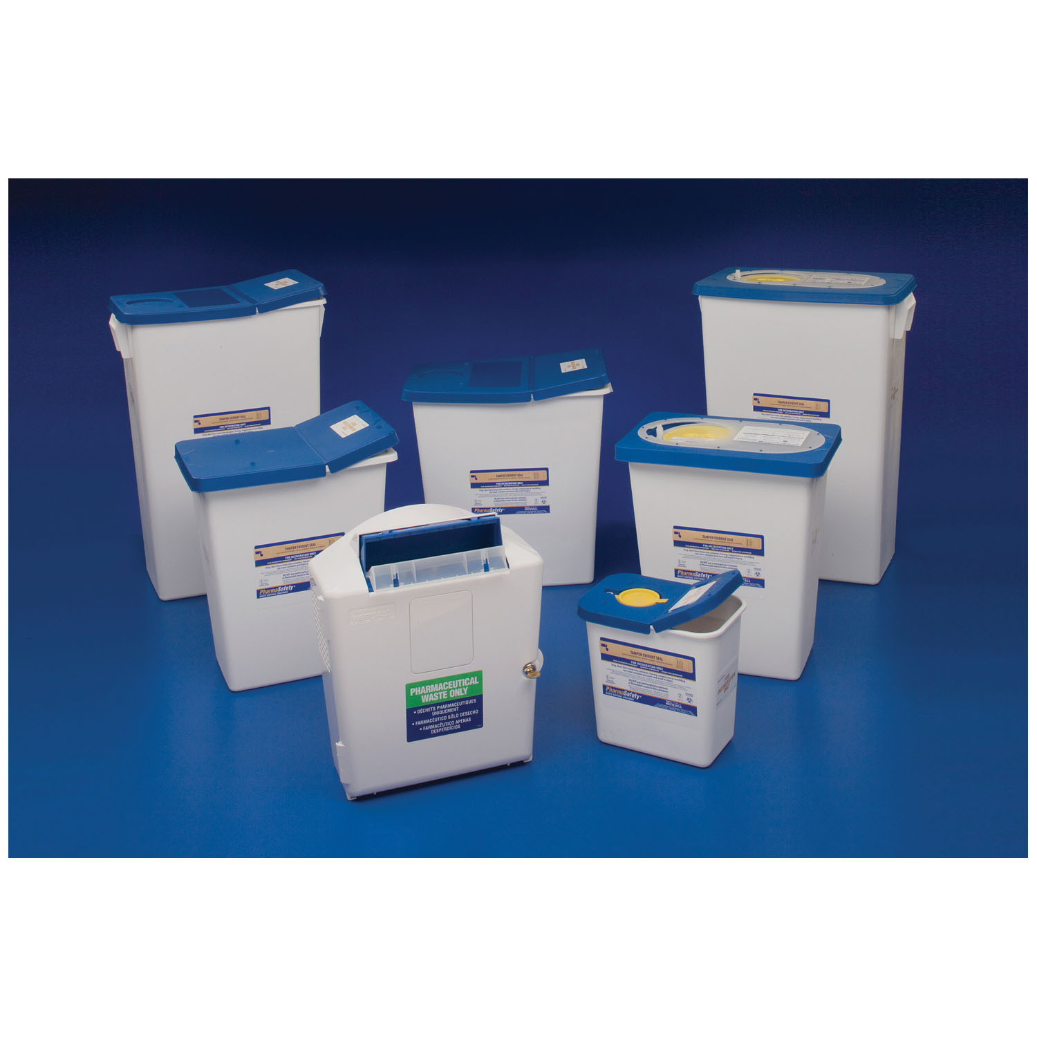 CARDINAL HEALTH PHARMASAFETY SHARPS DISPOSAL CONTAINERS : 8850 CS   $192.29 Stocked