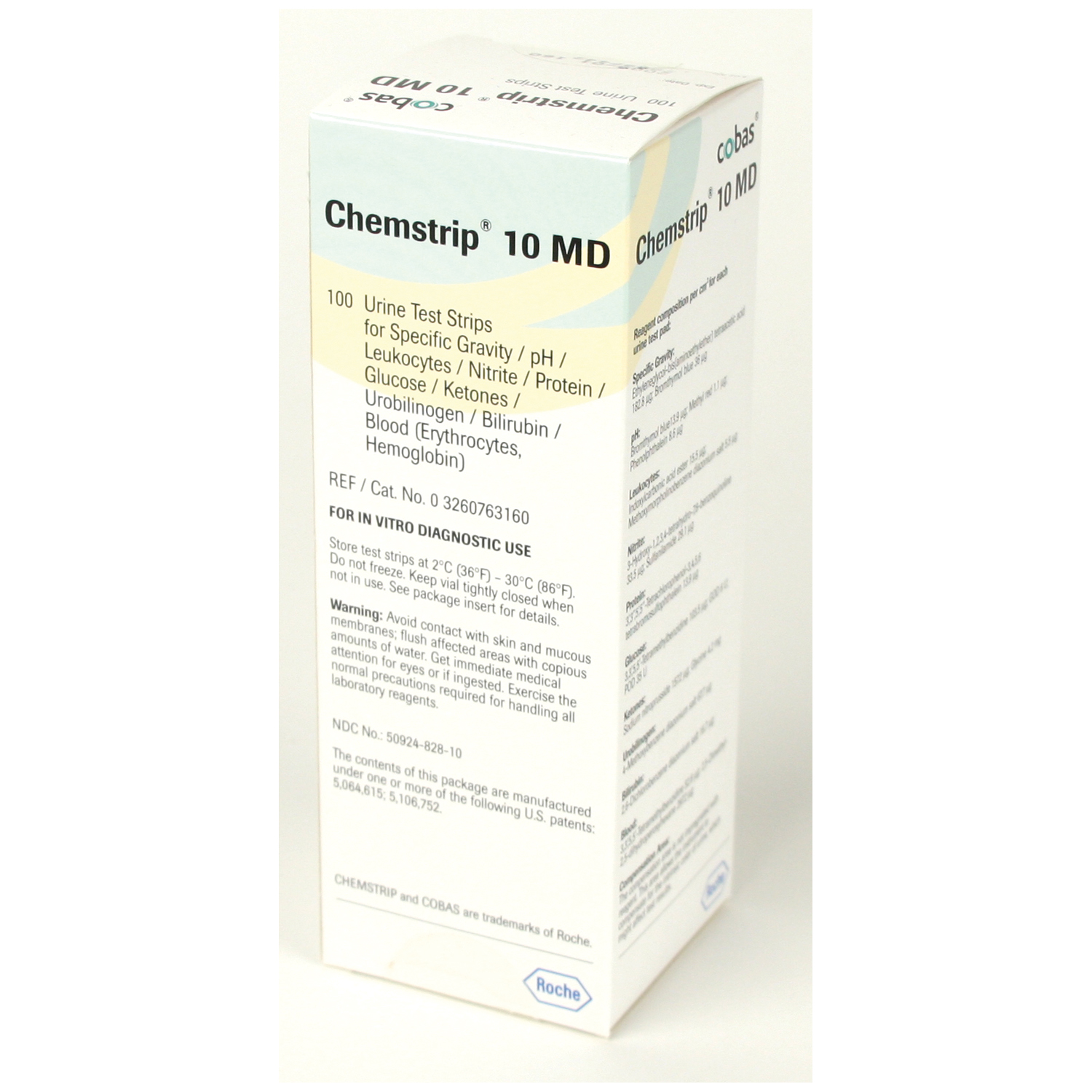 ROCHE CHEMSTRIP URINALYSIS PRODUCTS : 03260763160 EA $57.62 Stocked