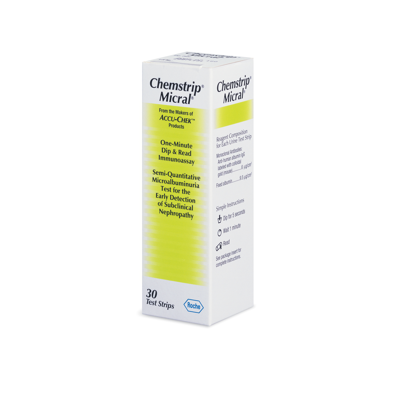 ROCHE CHEMSTRIP URINALYSIS PRODUCTS : 11544039160 EA     $112.49 Stocked