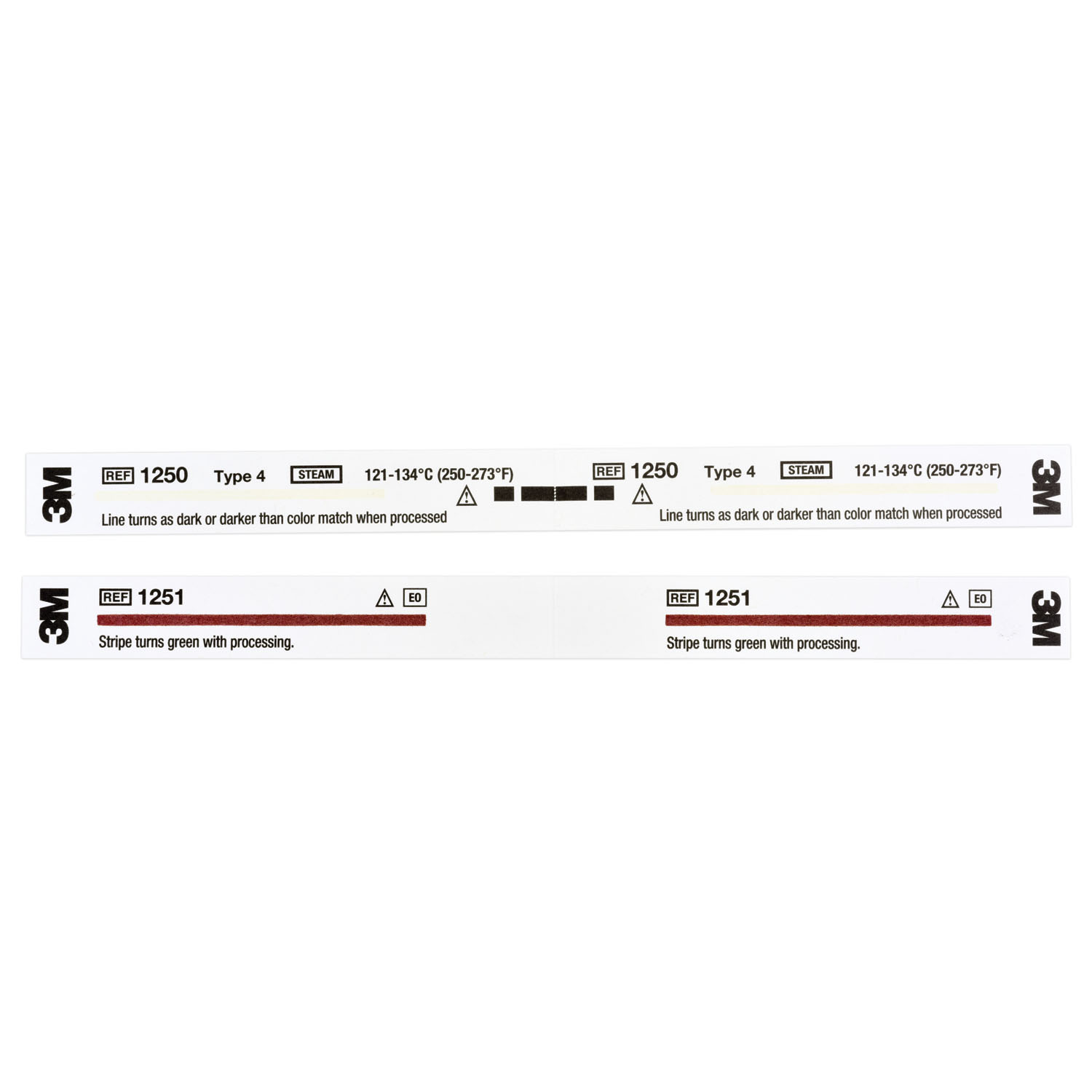 SOLVENTUM COMPLY EO & STEAM CHEMICAL INDICATOR STRIPS : 1251 CS   $130.40 Stocked