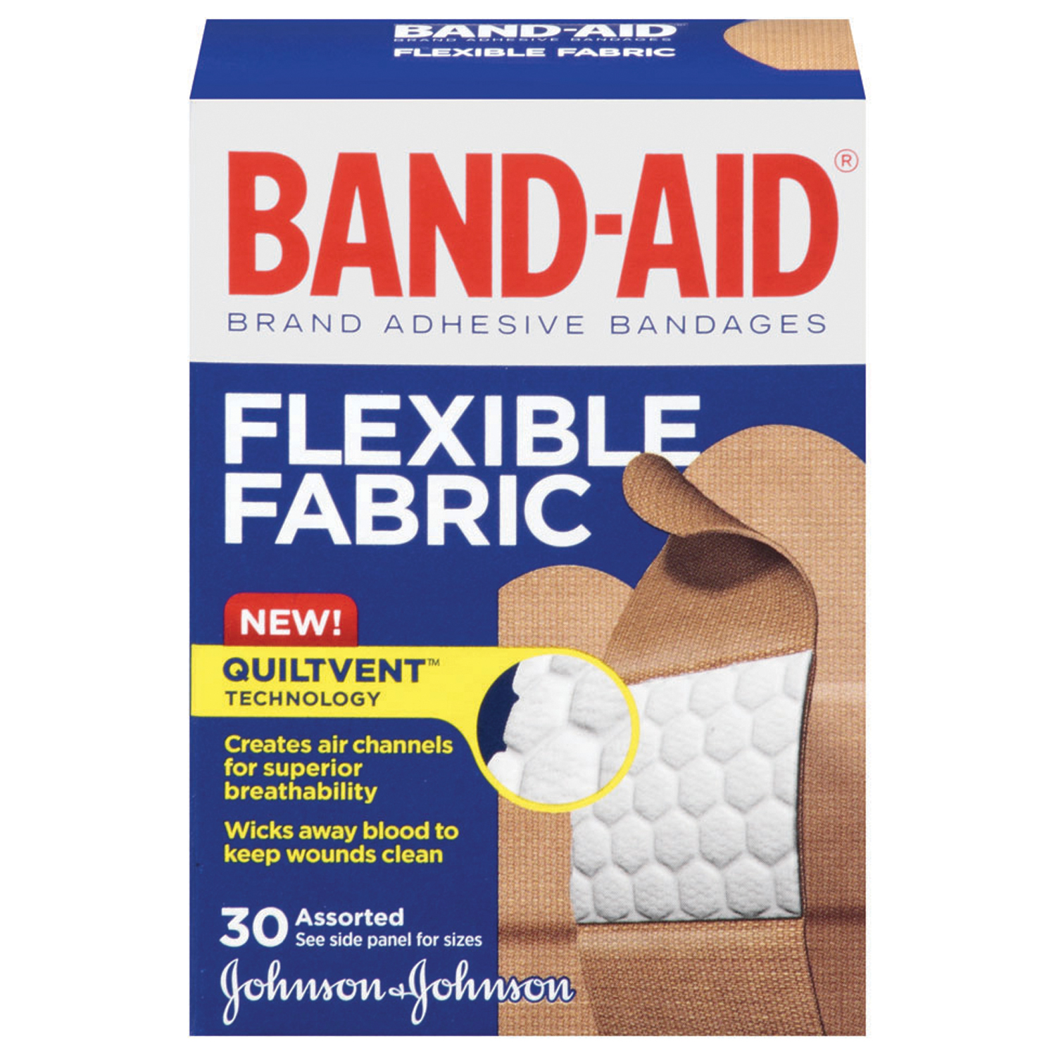 KENVUE BAND-AID FLEXIBLE FABRIC ADHESIVE BANDAGES : 004430 BX               $5.44 Stocked