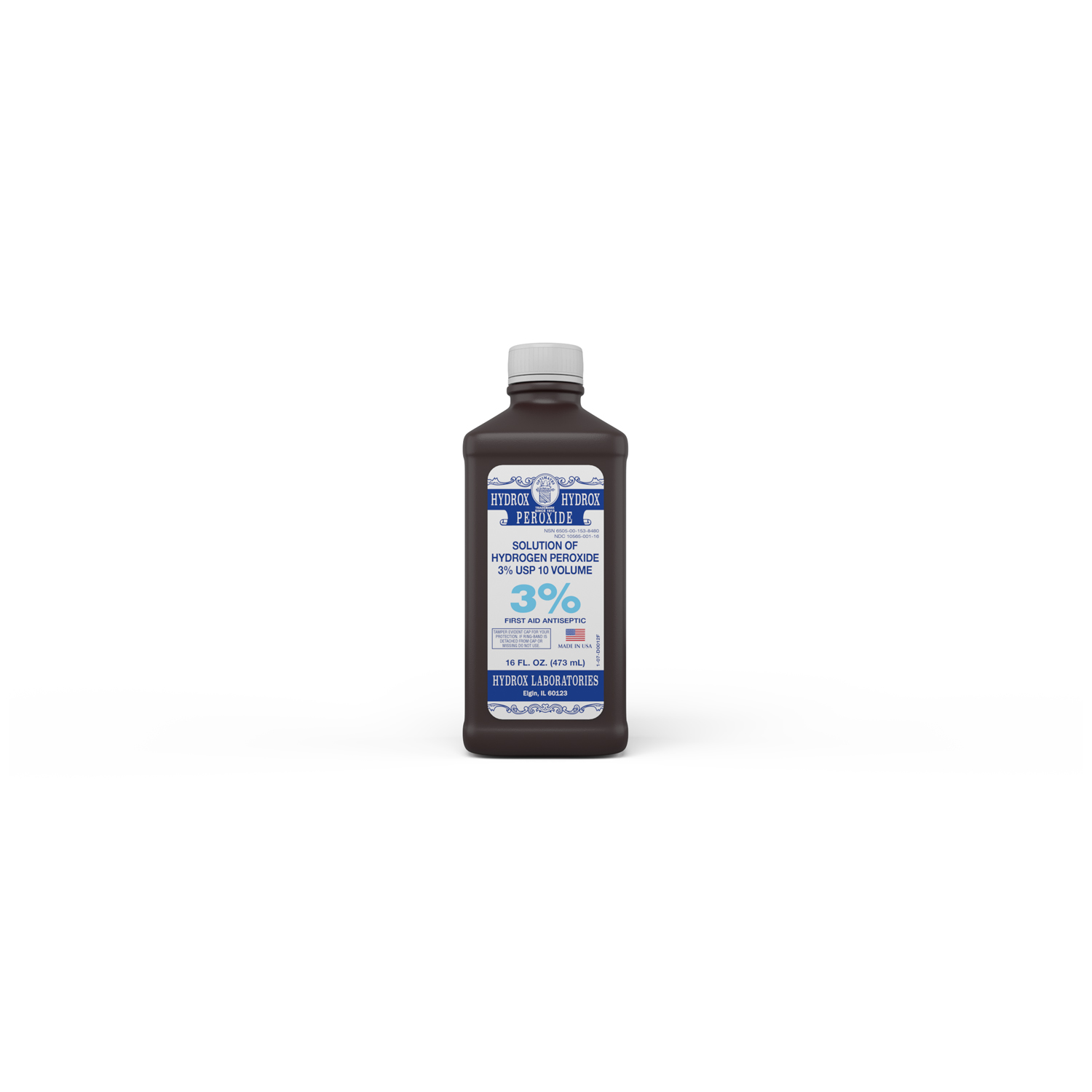 HYDROX LABORATORIES HYDROGEN PEROXIDE : D0012 CS                $8.15 Stocked