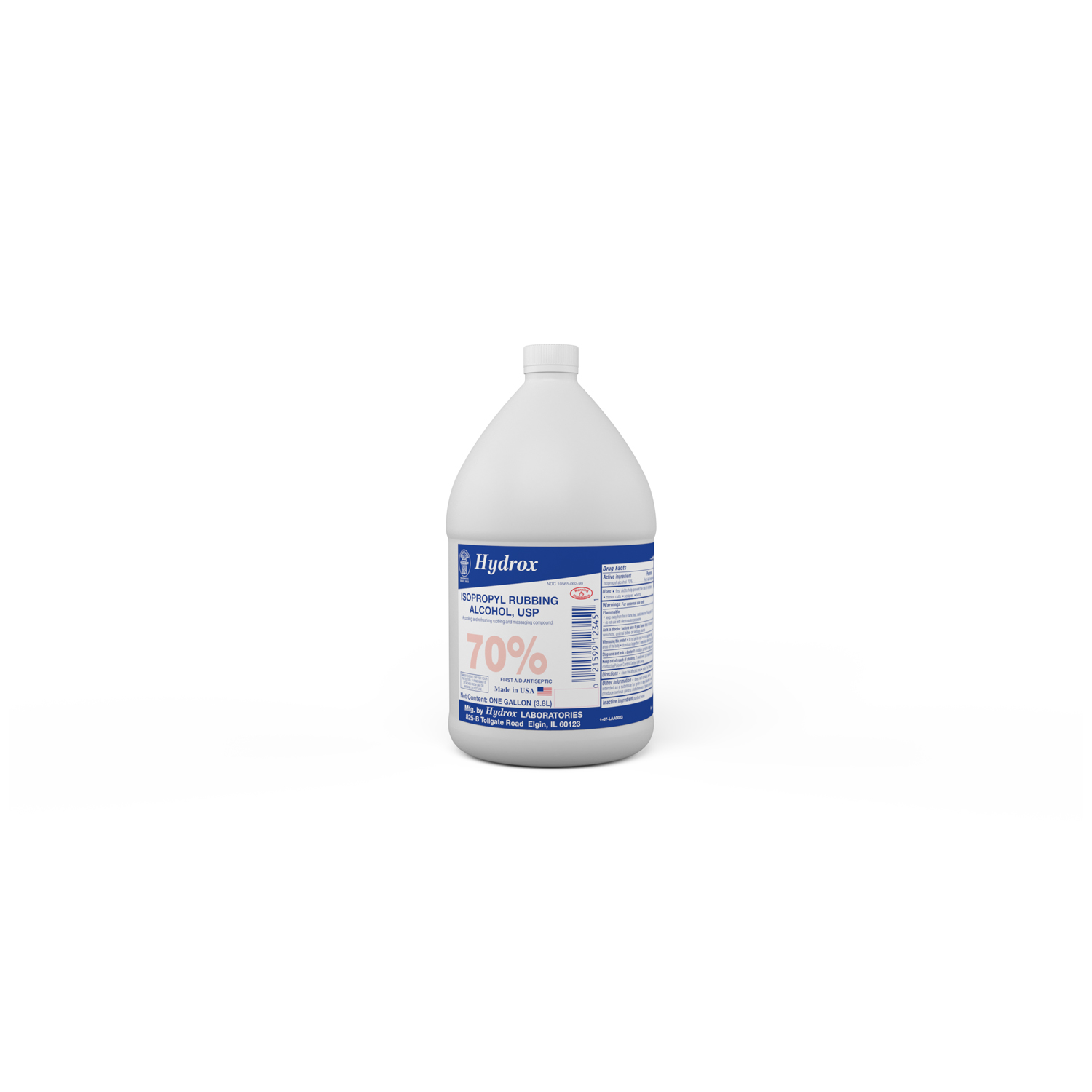 HYDROX LABORATORIES ISOPROPYL ALCOHOL : A0023 EA              $19.68 Stocked