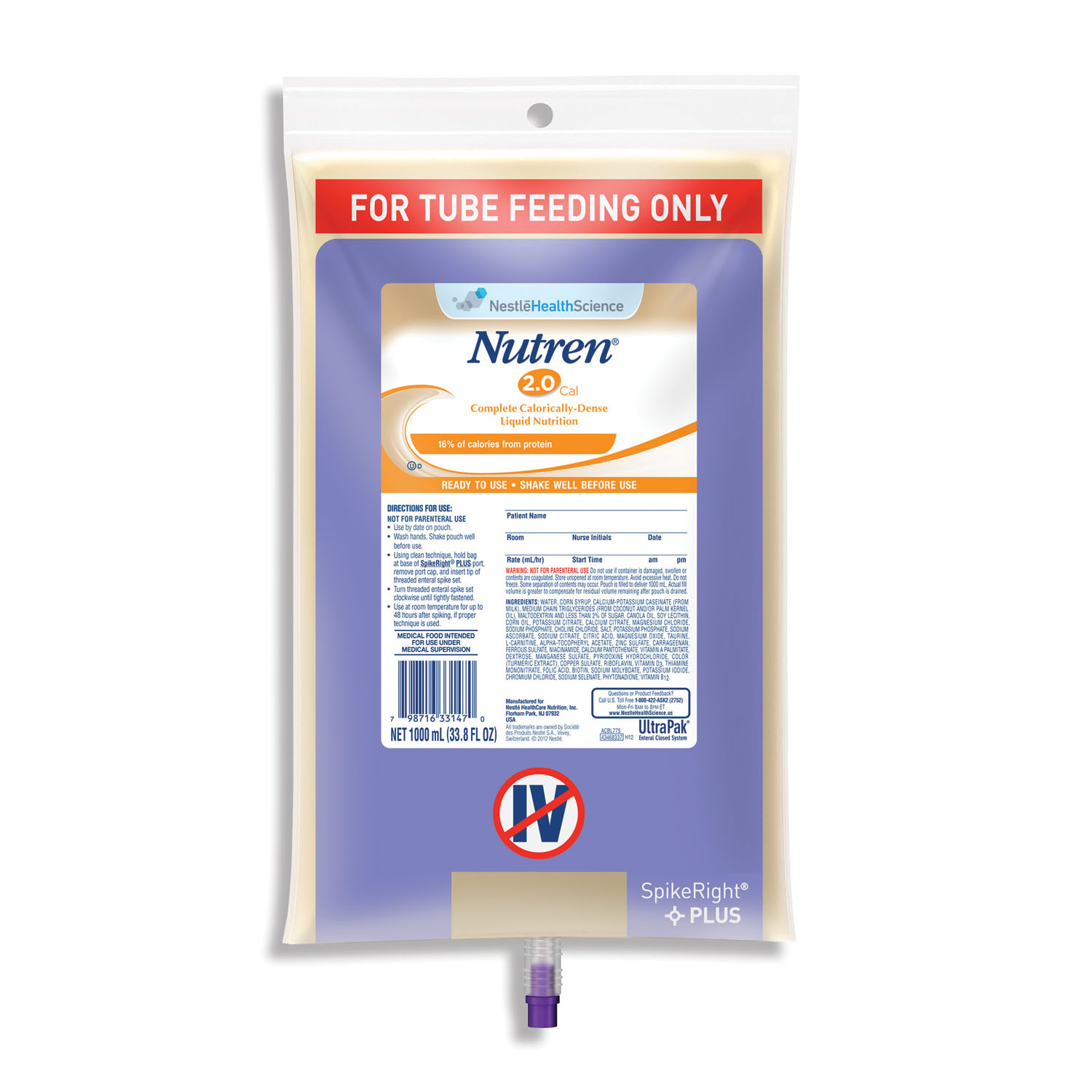 NESTLE NUTREN 2.0 : 9871644146 CS      $65.04 Stocked