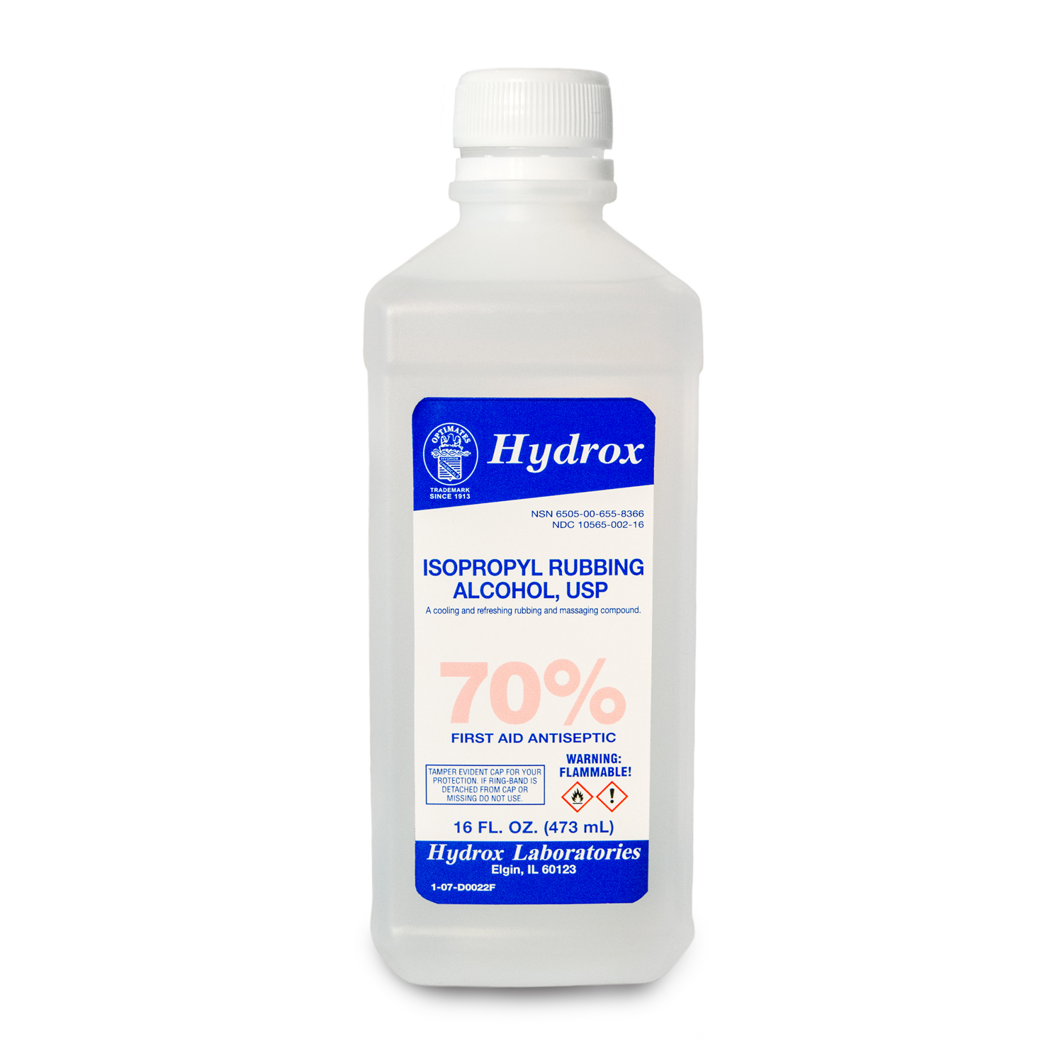 HYDROX LABORATORIES ISOPROPYL ALCOHOL : D0022 CS               $23.79 Stocked