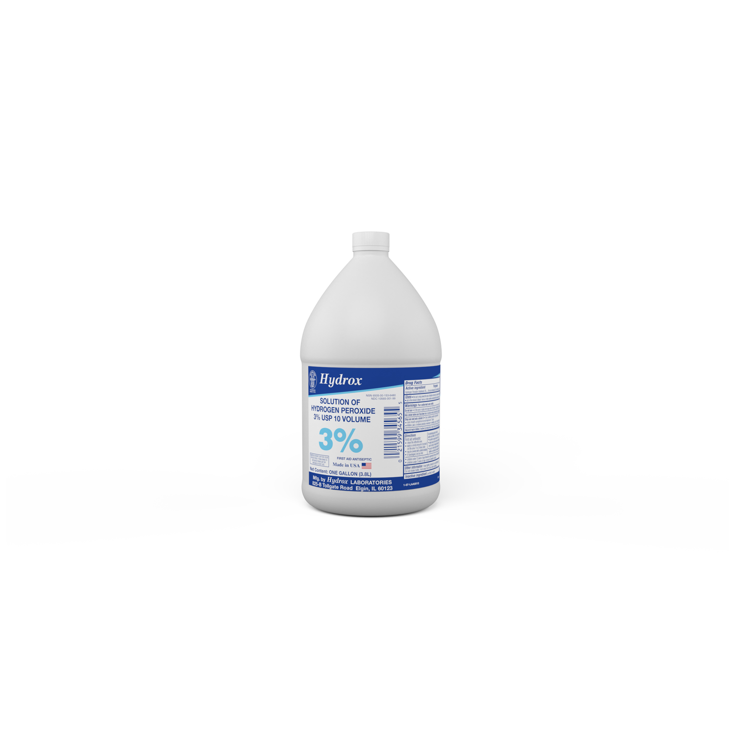 HYDROX LABORATORIES HYDROGEN PEROXIDE : A0013 CS   $19.59 Stocked