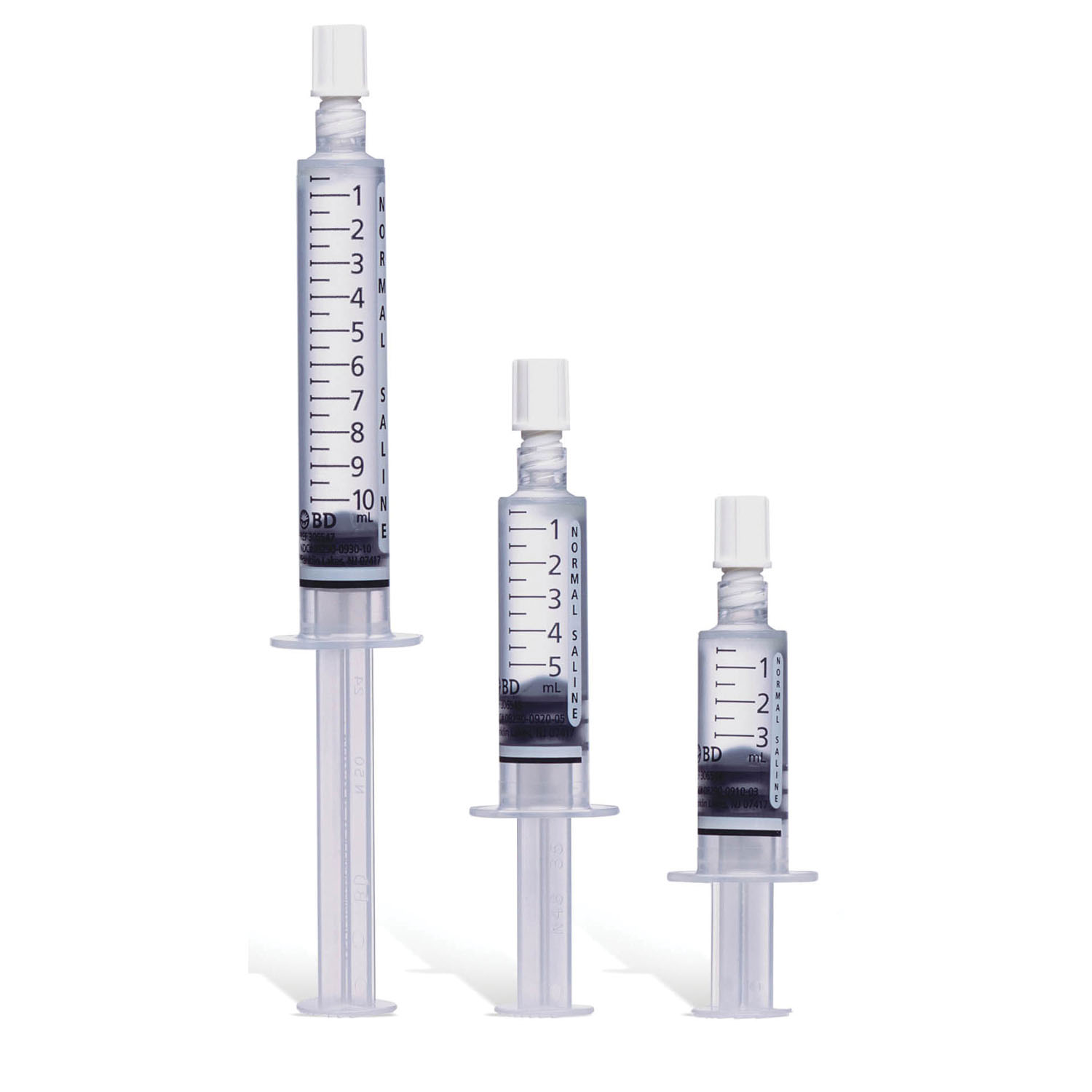 BD POSIFLUSH NORMAL SALINE SYRINGES : 306553 CS $398.89 Stocked