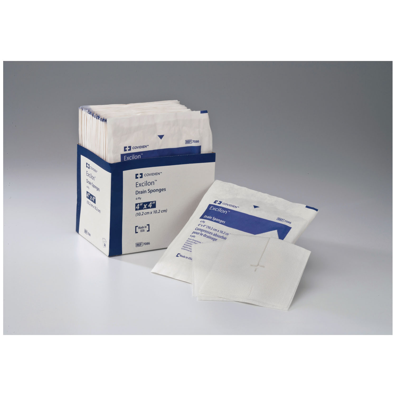 CARDINAL HEALTH EXCILON DRAIN & IV SPONGES : 7086- TR        $13.95 Stocked