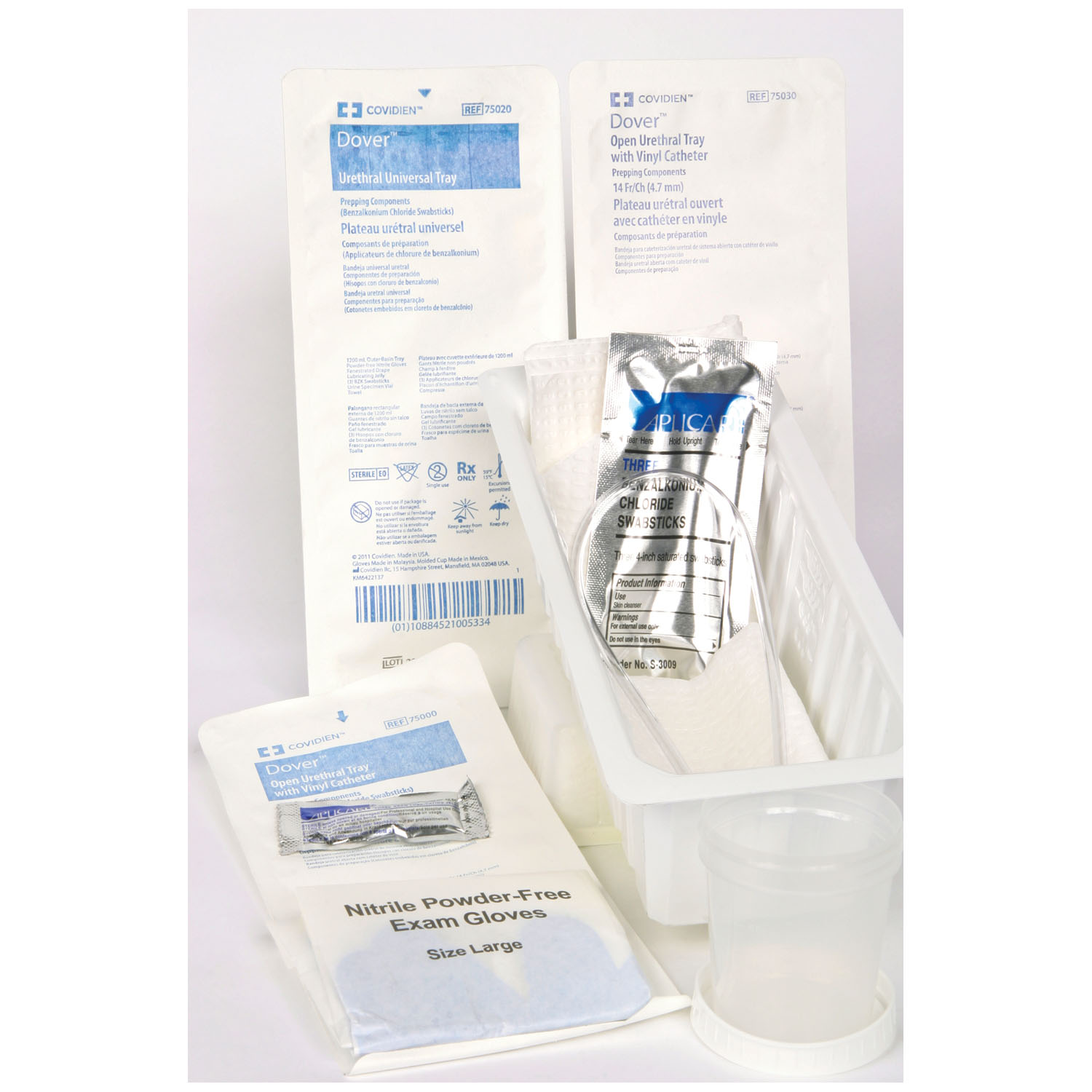 CARDINAL HEALTH KENGUARD URETHRAL CATHETERIZATION TRAYS : 75000- CS $72.90 Stocked