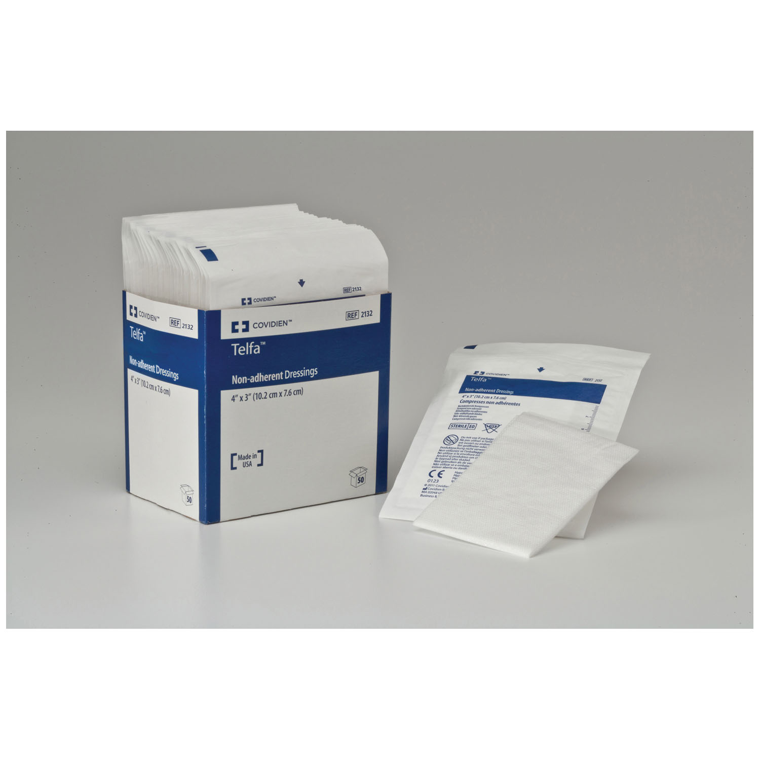 CARDINAL HEALTH TELFA OUCHLESS NON-ADHERENT DRESSINGS : 2132- CS                       $487.55 Stocked