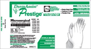 INNOVATIVE PRESTIGE MICROSURGICAL POWDER-FREE LATEX SURGICAL GLOVES : 137700 BX $31.00 Stocked