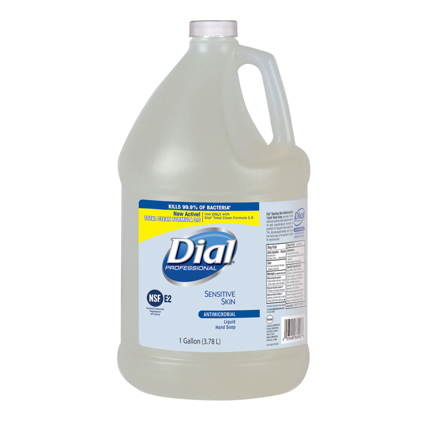 DIAL SENSITIVE SKIN ANTIBACTERIAL LIQUID HAND SOAP : 2340082838 EA      $27.57 Stocked