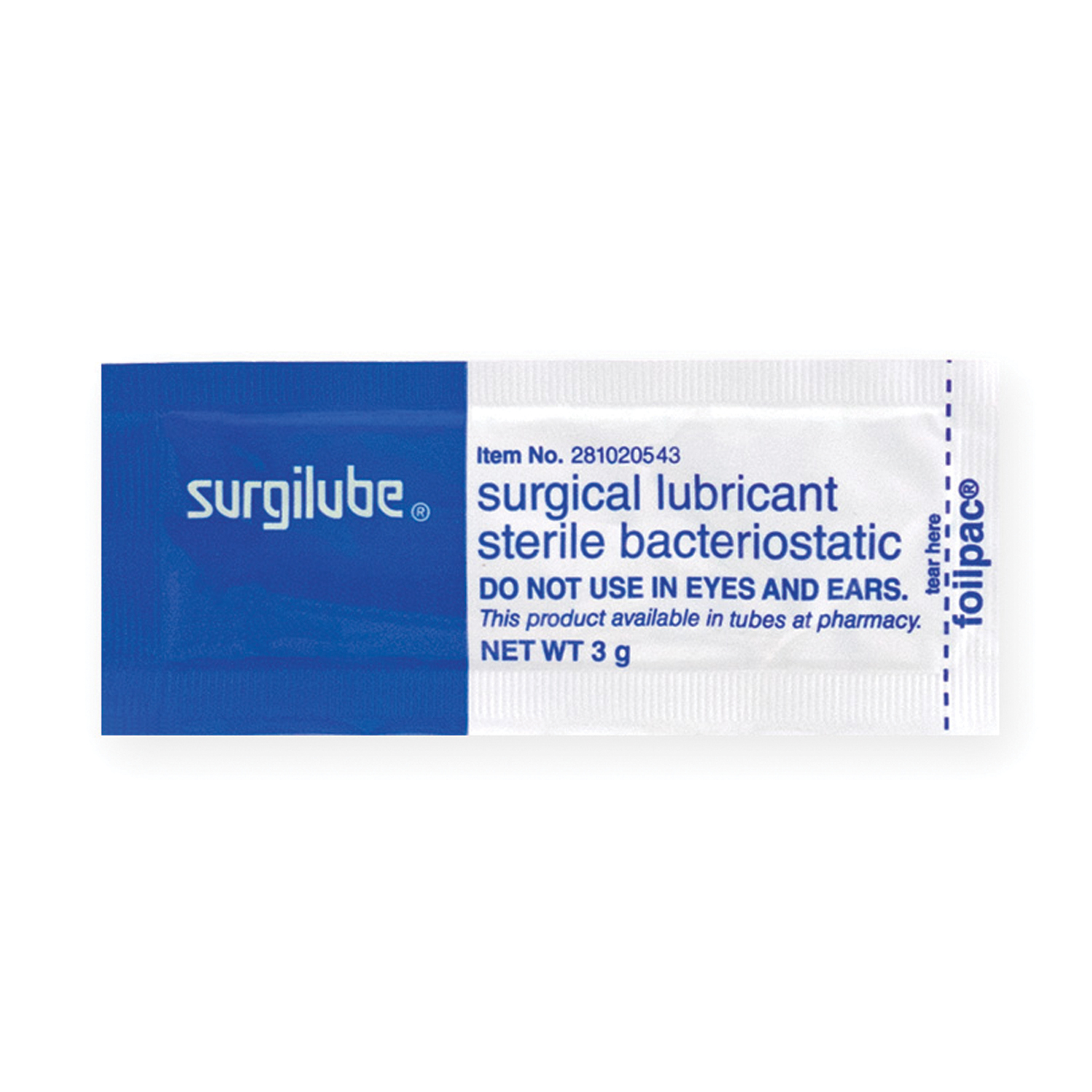 HR SURGILUBE SURGICAL LUBRICANT : 0281-0205-43 BX     $24.13 Stocked