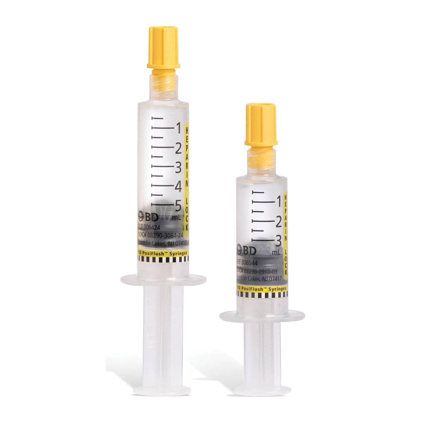 BD POSIFLUSH HEPARIN LOCK FLUSH SYRINGES : 306424 BX $32.76 Stocked