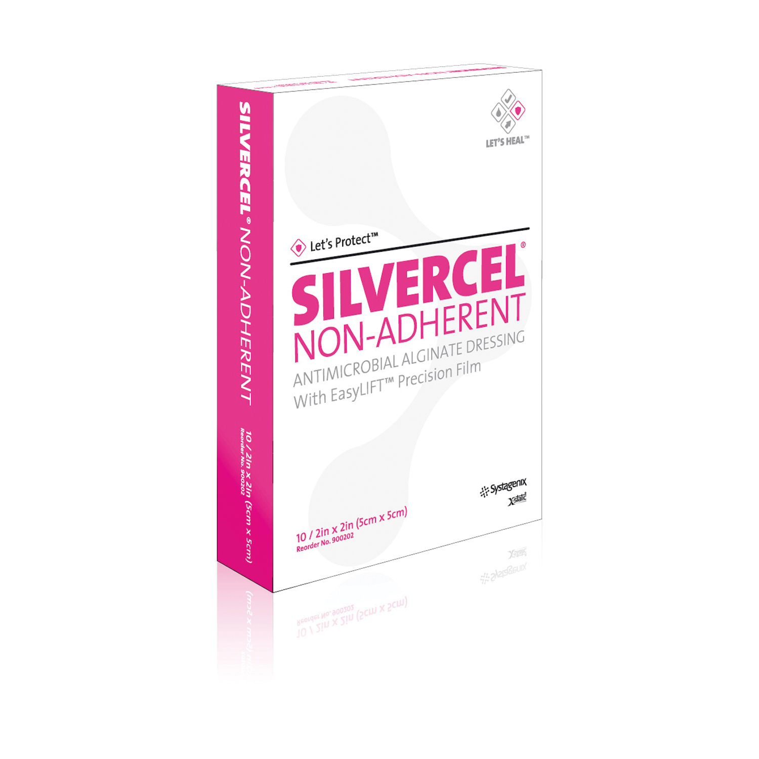 SOLVENTUM ACELITY SILVERCEL NON-ADHERENT ANTIMICROBIAL ALGINATE DRESSING : 900404 BX                  $155.42 Stocked