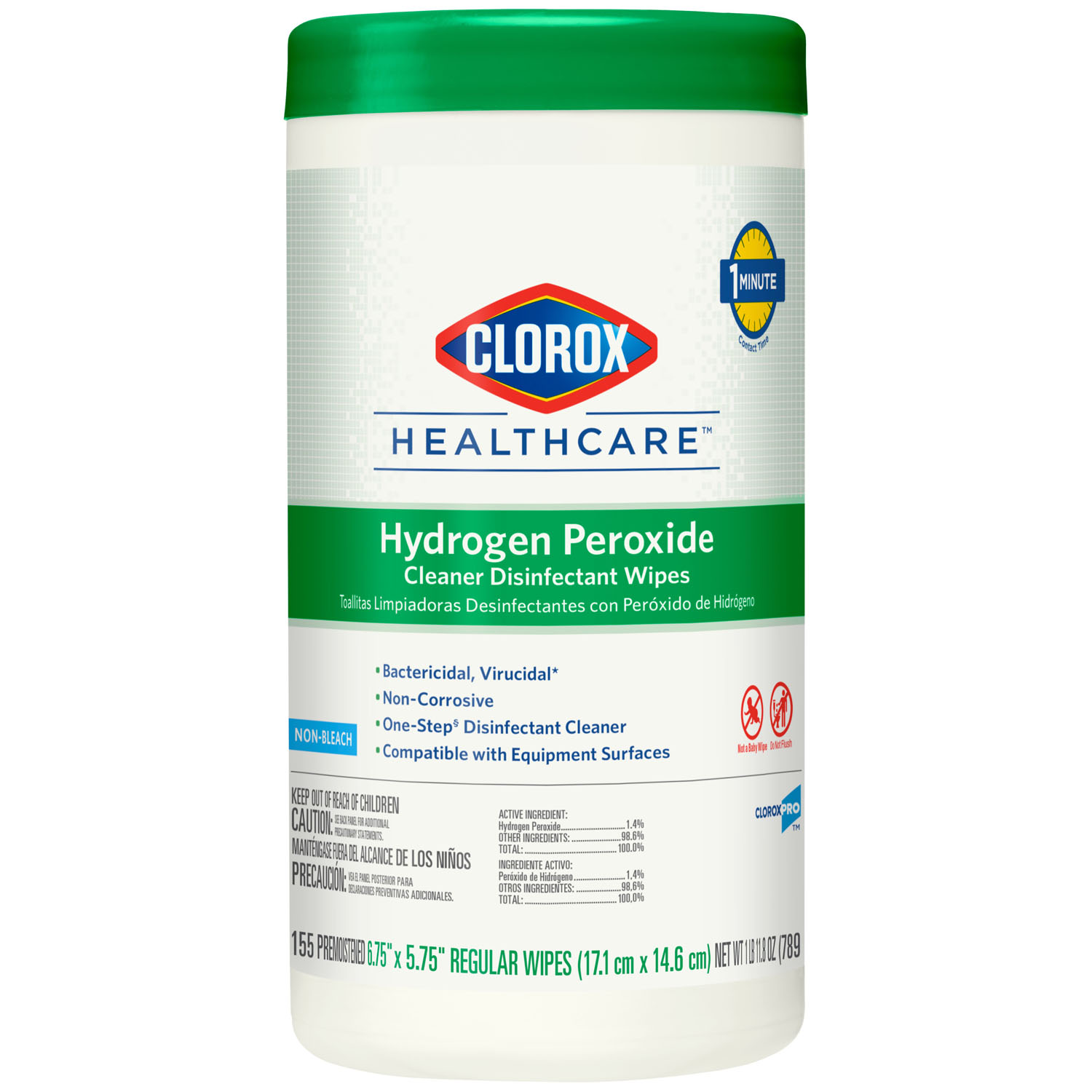 CLOROX HEALTHCARE HYDROGEN PEROXIDE CLEANER : 30825 CS $46.07 Stocked