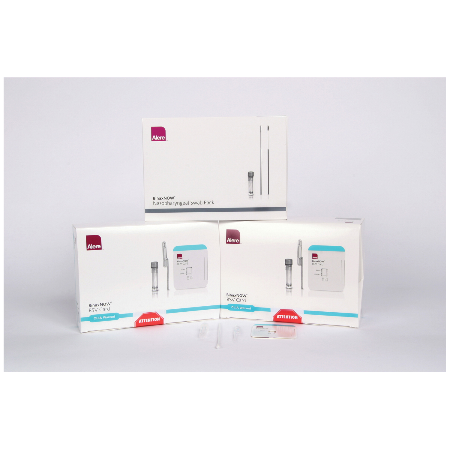 ALERE POC BINAXNOW RSV KITS : 430-122 KT                       $313.10 Stocked