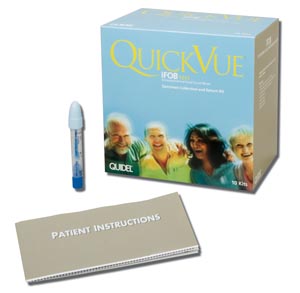 QUIDEL QUICKVUE iFOB SPECIMEN COLLECTION KIT : 20196 KT                $52.93 Stocked
