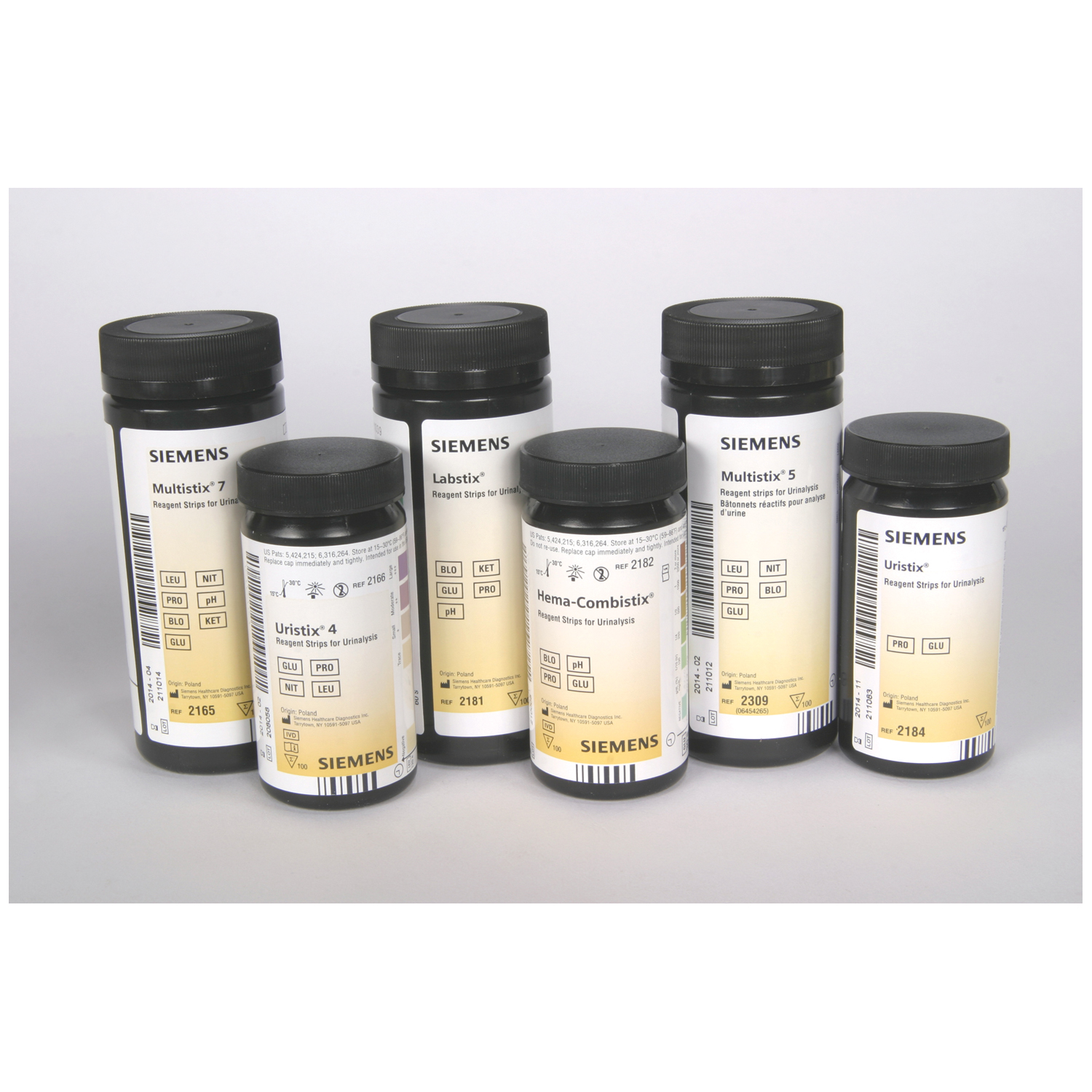 SIEMENS REAGENT & CONTROL STRIPS : 2165 BTL   $50.20 Stocked