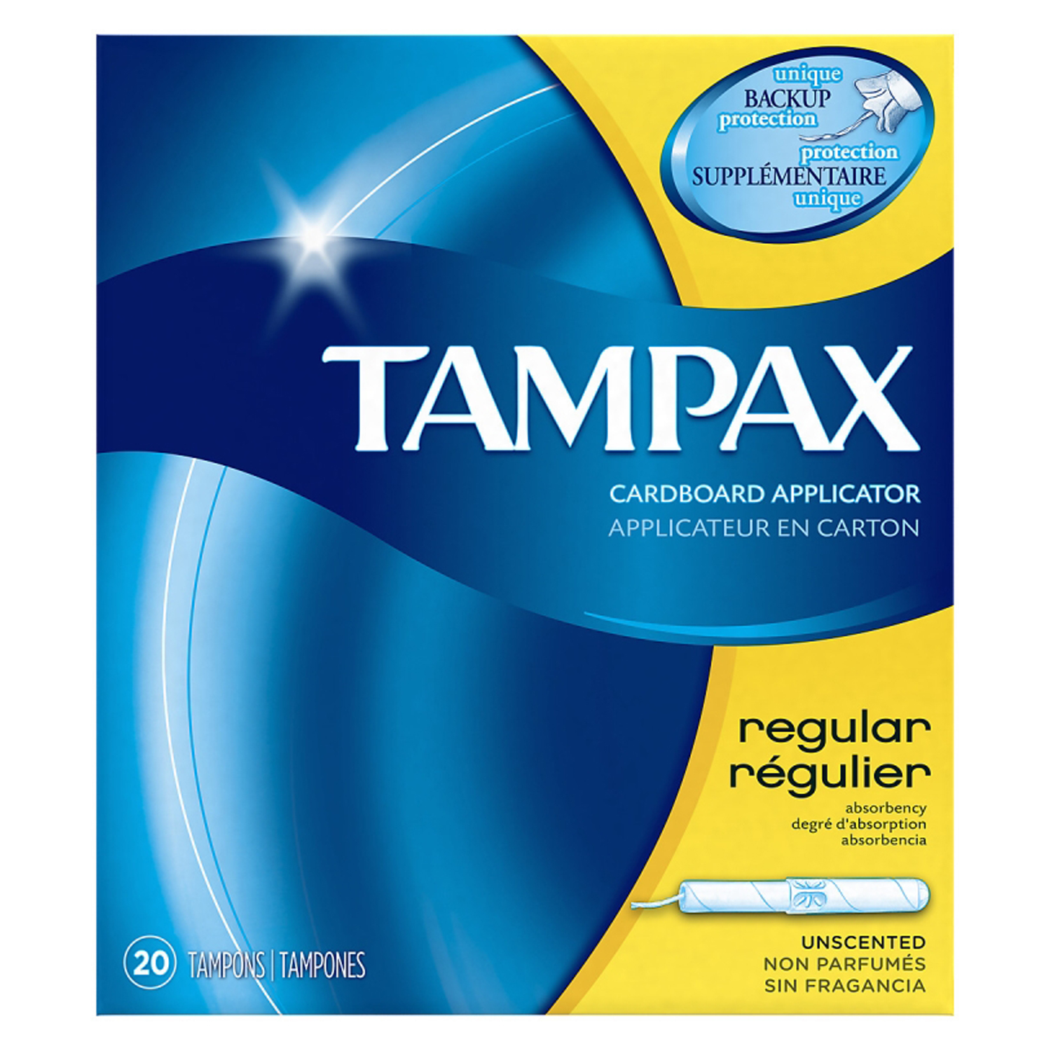 P&G DISTRIBUTING TAMPAX TAMPONS : 7301028012 BX               $4.87 Stocked