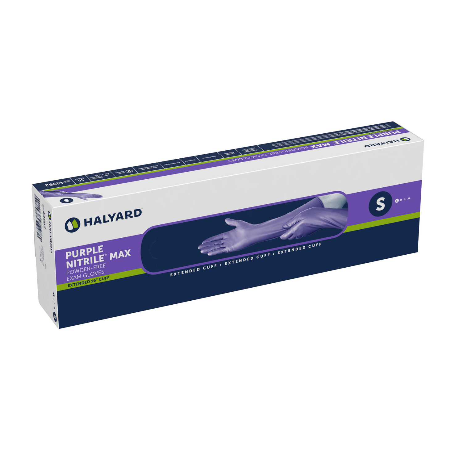 HALYARD PURPLE NITRILE MAX POWDER FREE EXAM GLOVES : 44993 CS     $420.99 Stocked