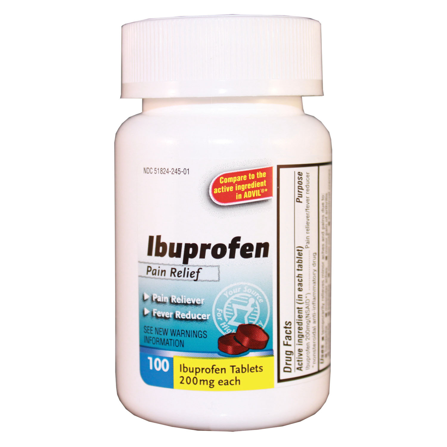 NEW WORLD IMPORTS CAREALL IBUPROFEN : IBUT100 CS         $61.75 Stocked