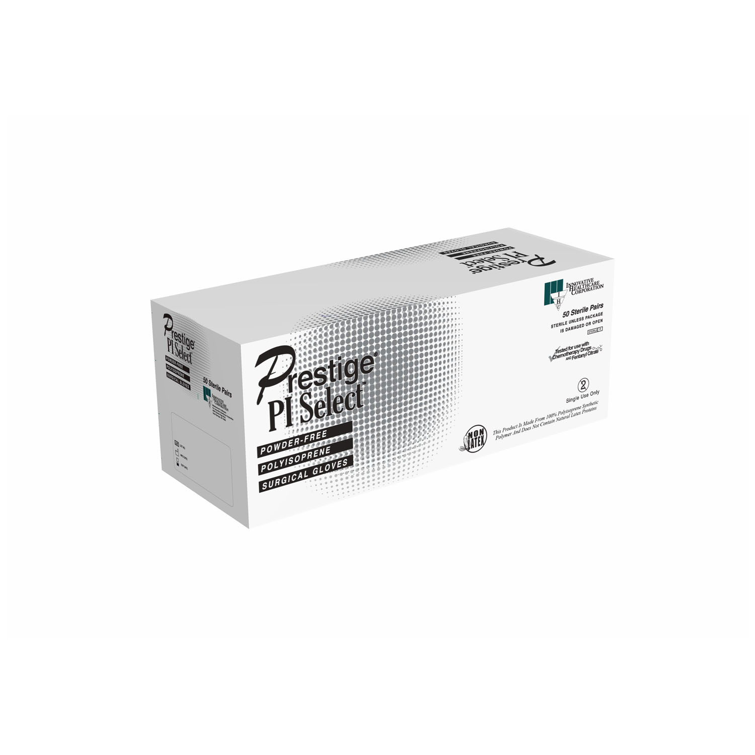 INNOVATIVE PRESTIGE PI SELECT POLYISOPRENE POWDER-FREE SURGICAL GLOVES : 146650 CS $327.92 Stocked