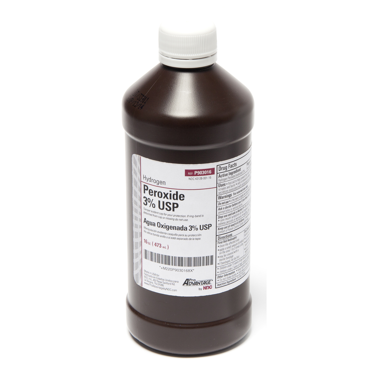 PRO ADVANTAGE HYDROGEN PEROXIDE : P903016 BO     $0.82 Stocked