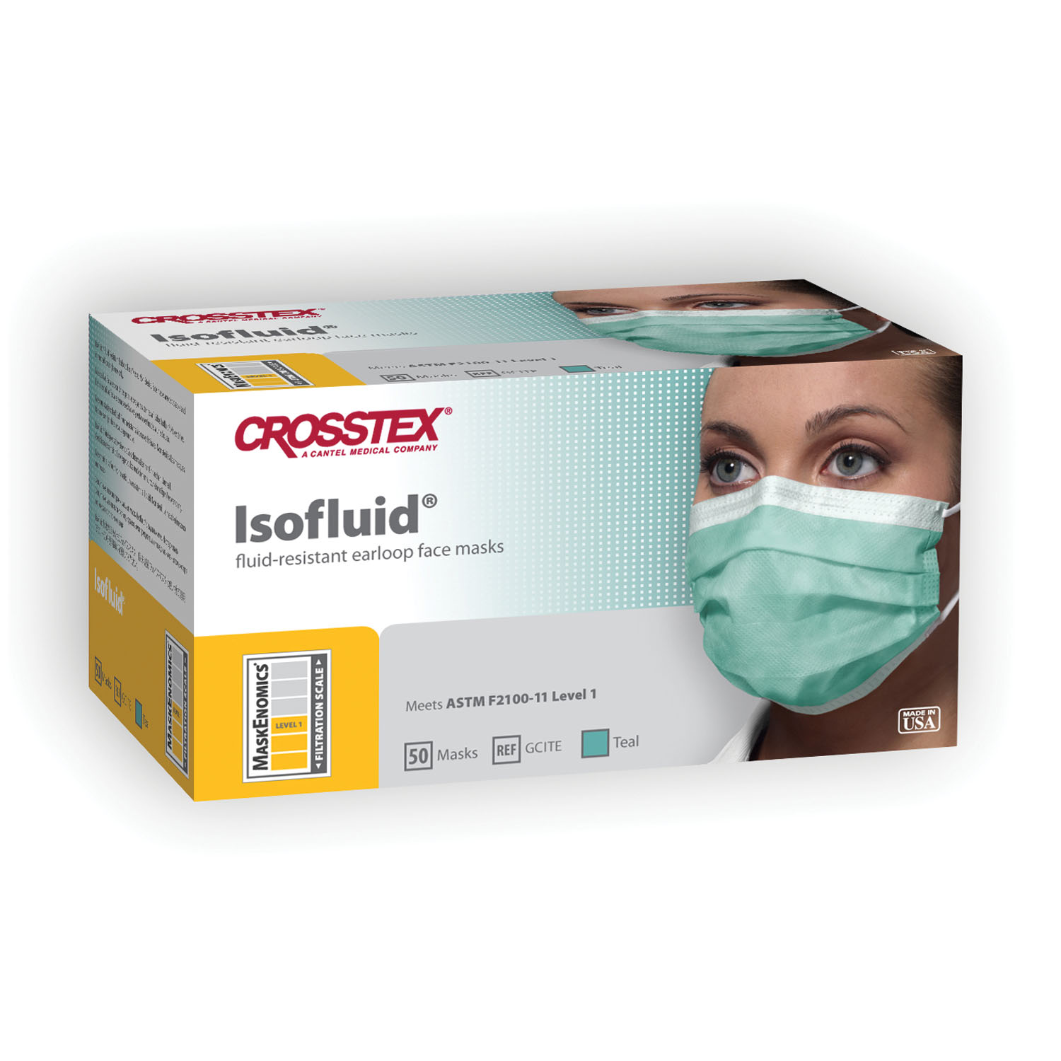 CROSSTEX ISOFLUID EARLOOP MASK : GCITE BX     $9.76 Stocked