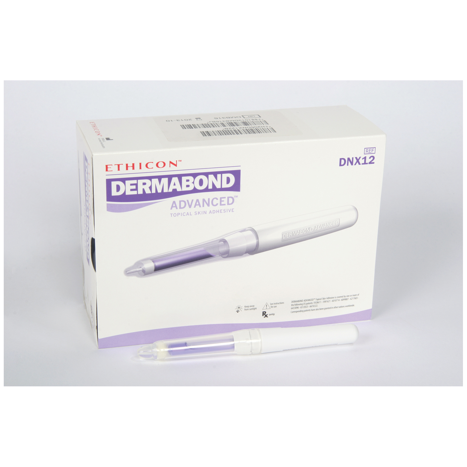 ETHICON DERMABOND ADVANCED TOPICAL SKIN ADHESIVE : DNX12 BX $790.44 Stocked