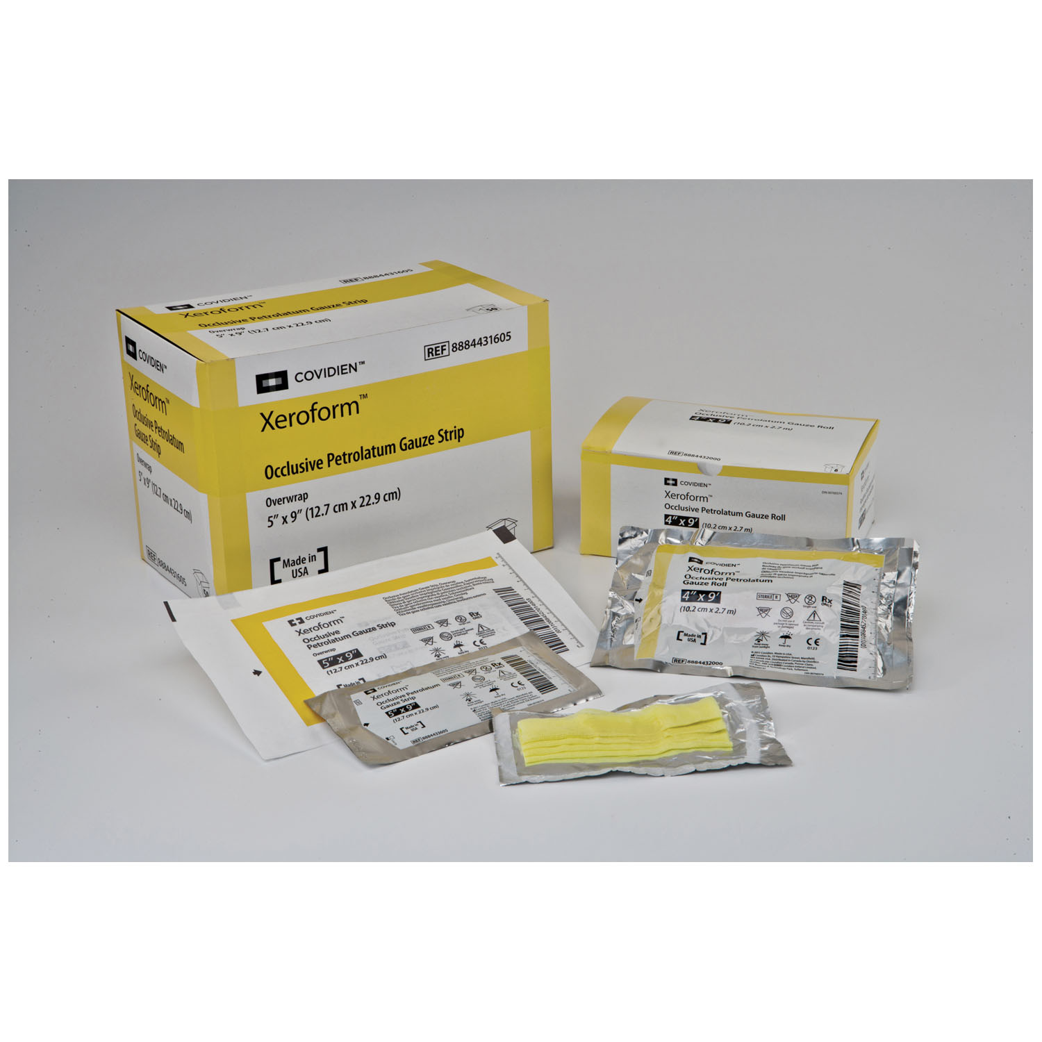 CARDINAL HEALTH XEROFORM PETROLATUM GAUZE DRESSING : 8884432000 CS $335.75 Stocked