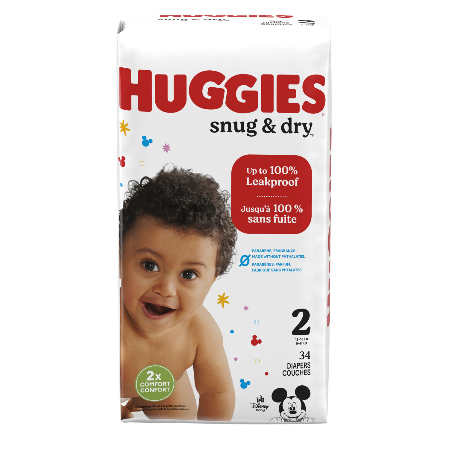 KIMBERLY-CLARK HUGGIES SNUG & DRY DIAPERS : 51469 PK $14.05 Stocked