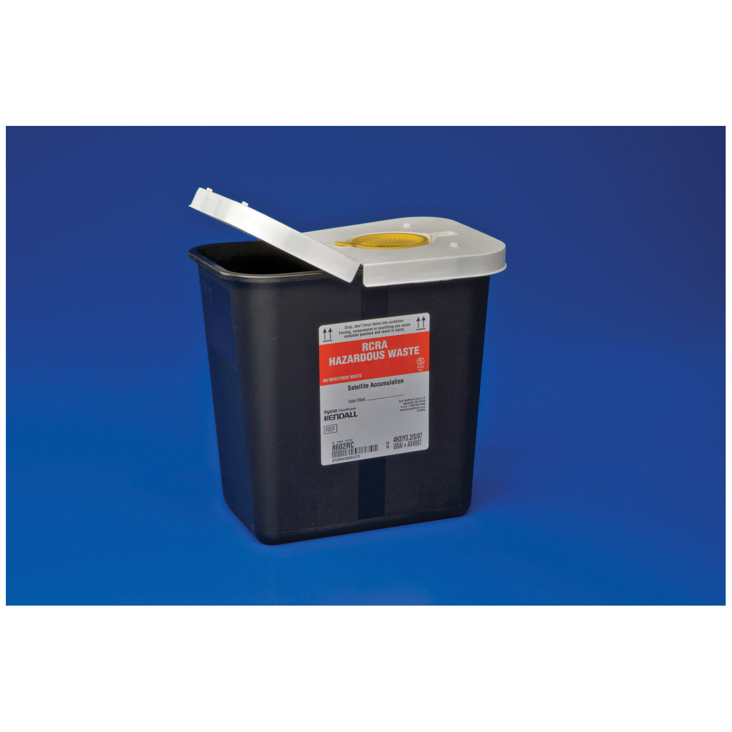 CARDINAL HEALTH RCRA HAZARDOUS WASTE CONTAINERS : 8602RC EA $12.19 Stocked