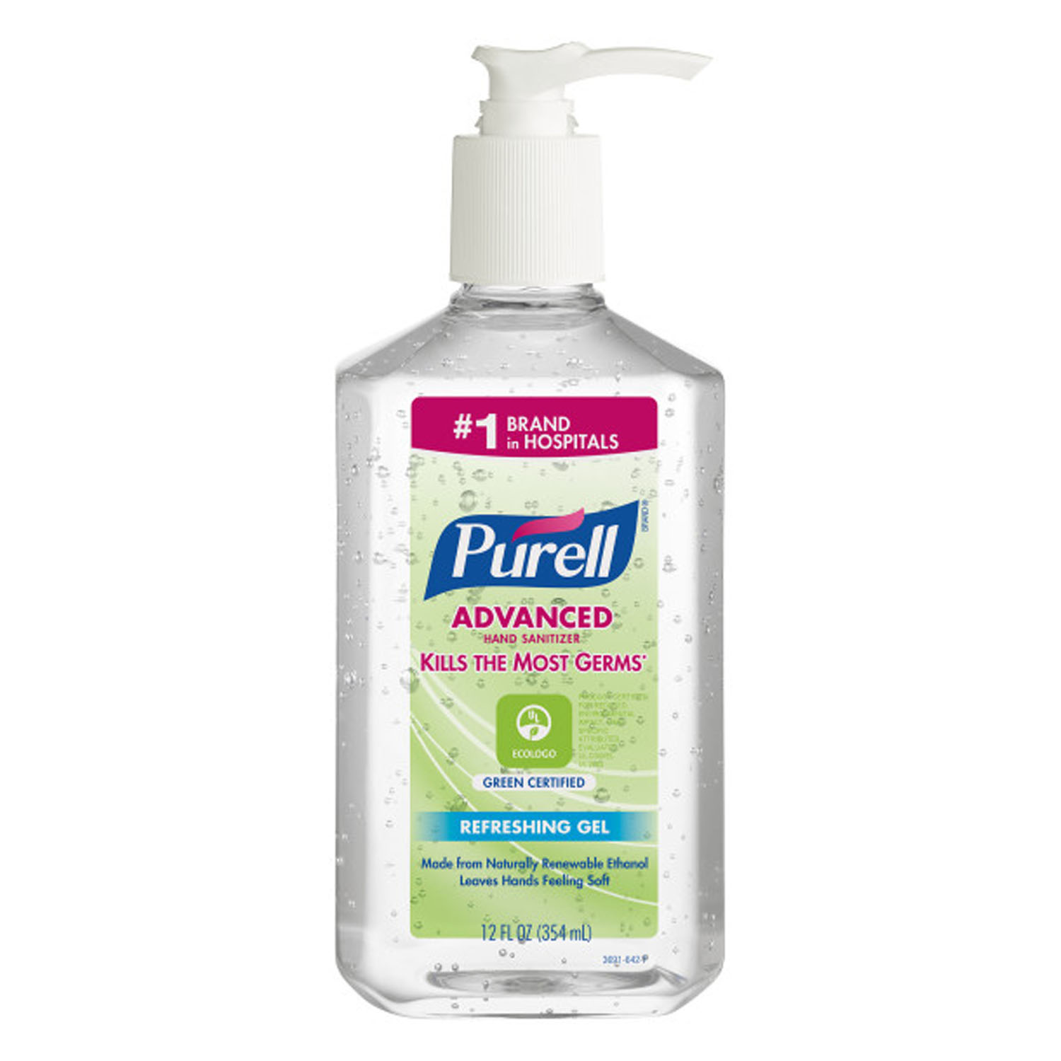 GOJO PURELL GREEN CERTIFIED HAND SANITIZER : 3691-12 EA         $7.14 Stocked