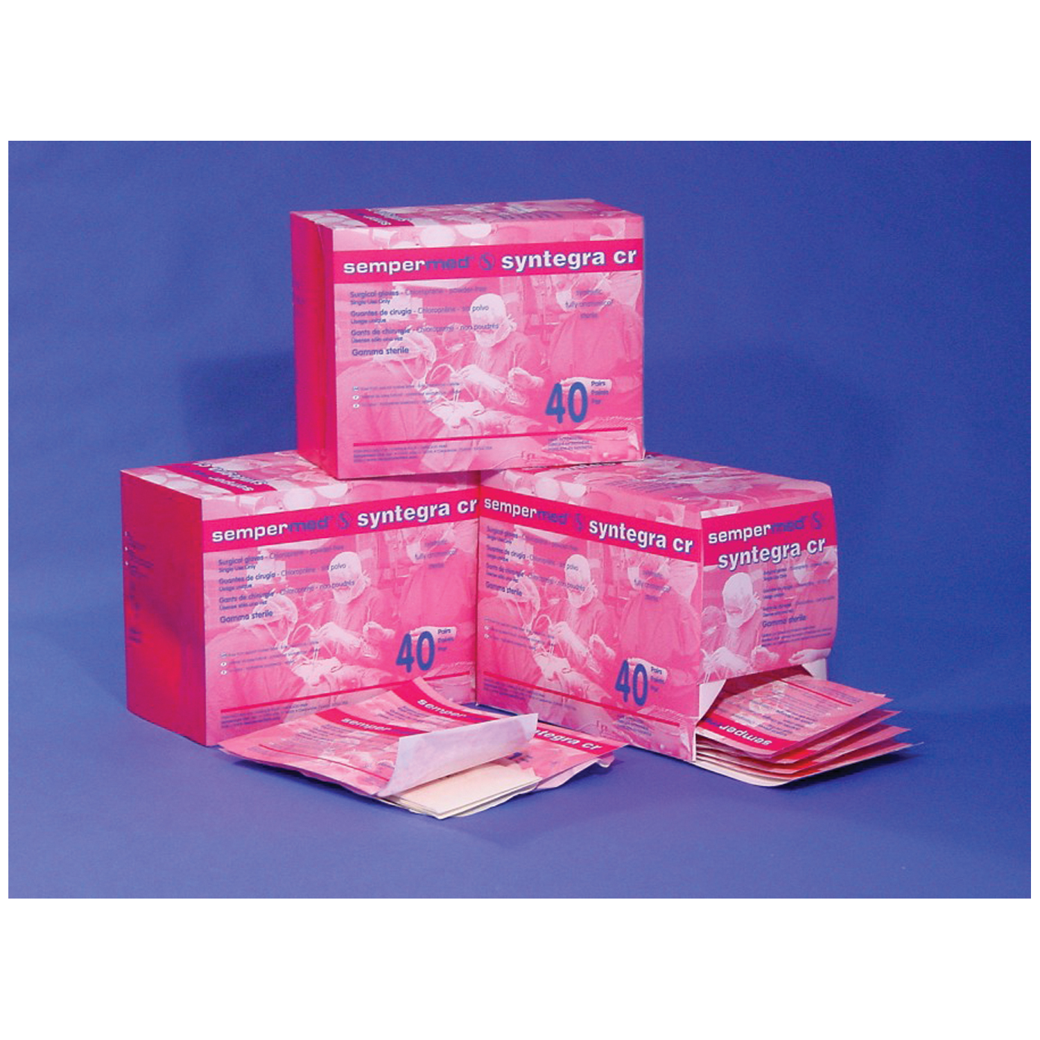 SEMPERMED SYNTEGRA CR SURGICAL POWDER FREE GLOVE : SCR600 BX $118.79 Stocked