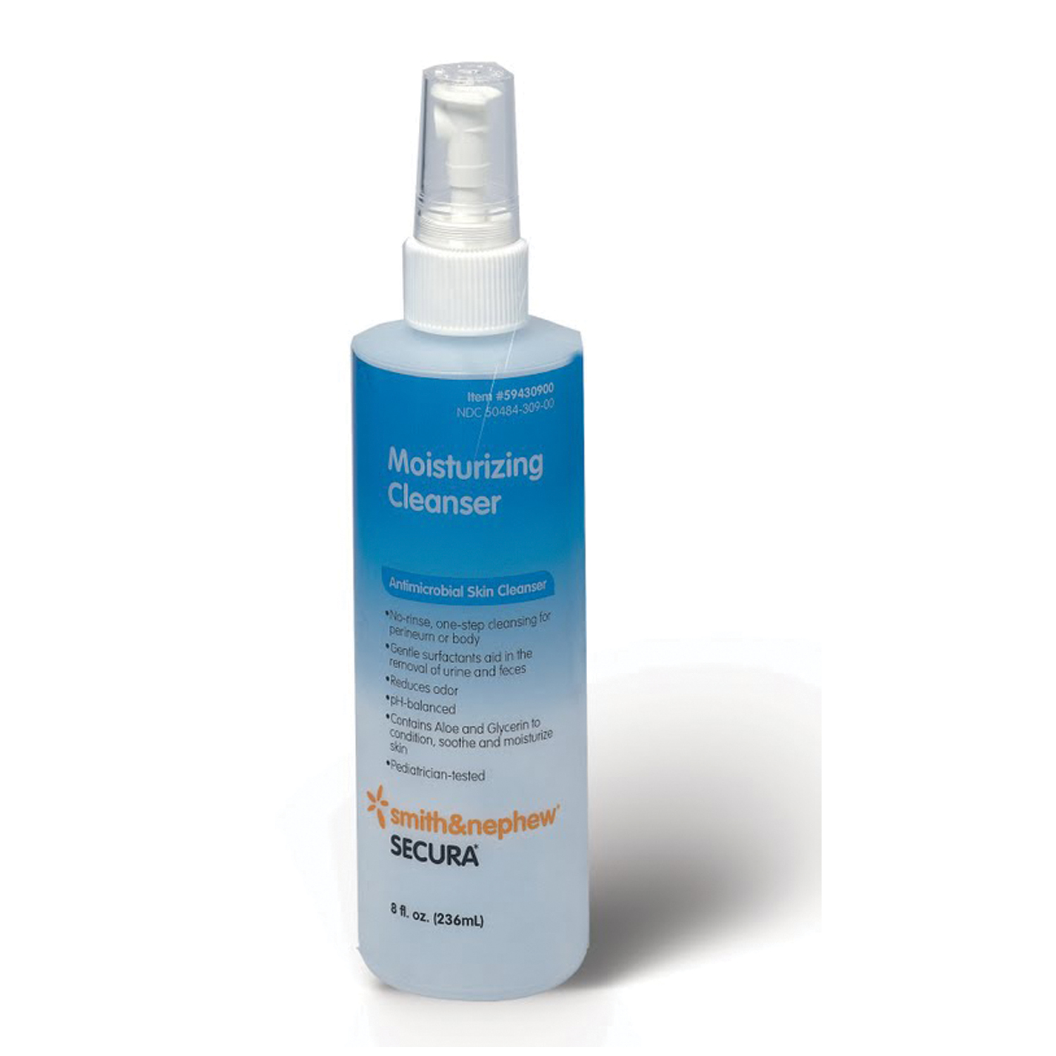 SMITH & NEPHEW SECURA MOISTURIZING CLEANSER : 59430900 CS        $152.12 Stocked