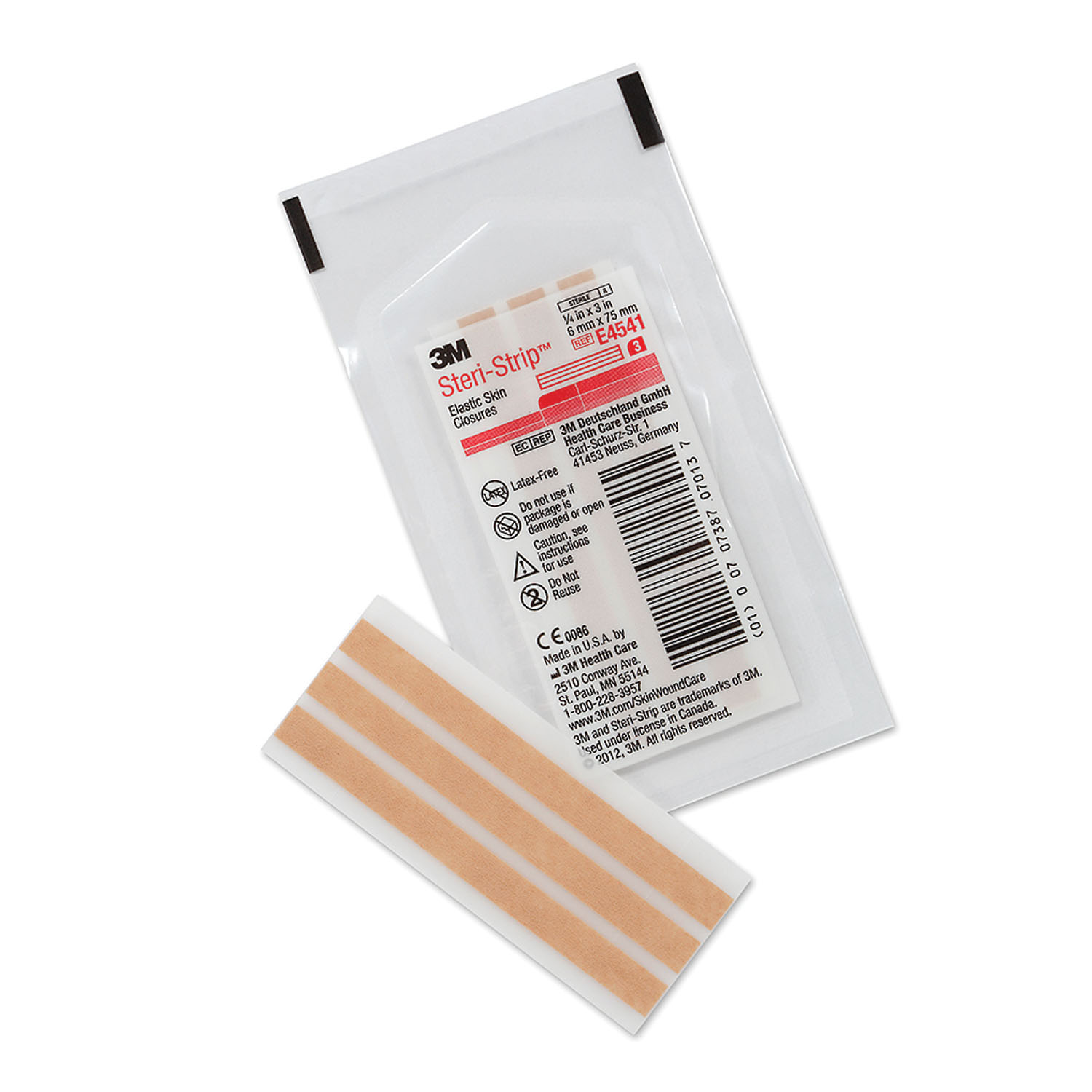 SOLVENTUM STERI-STRIP ADHESIVE SKIN CLOSURES : E4541 CS $224.42 Stocked