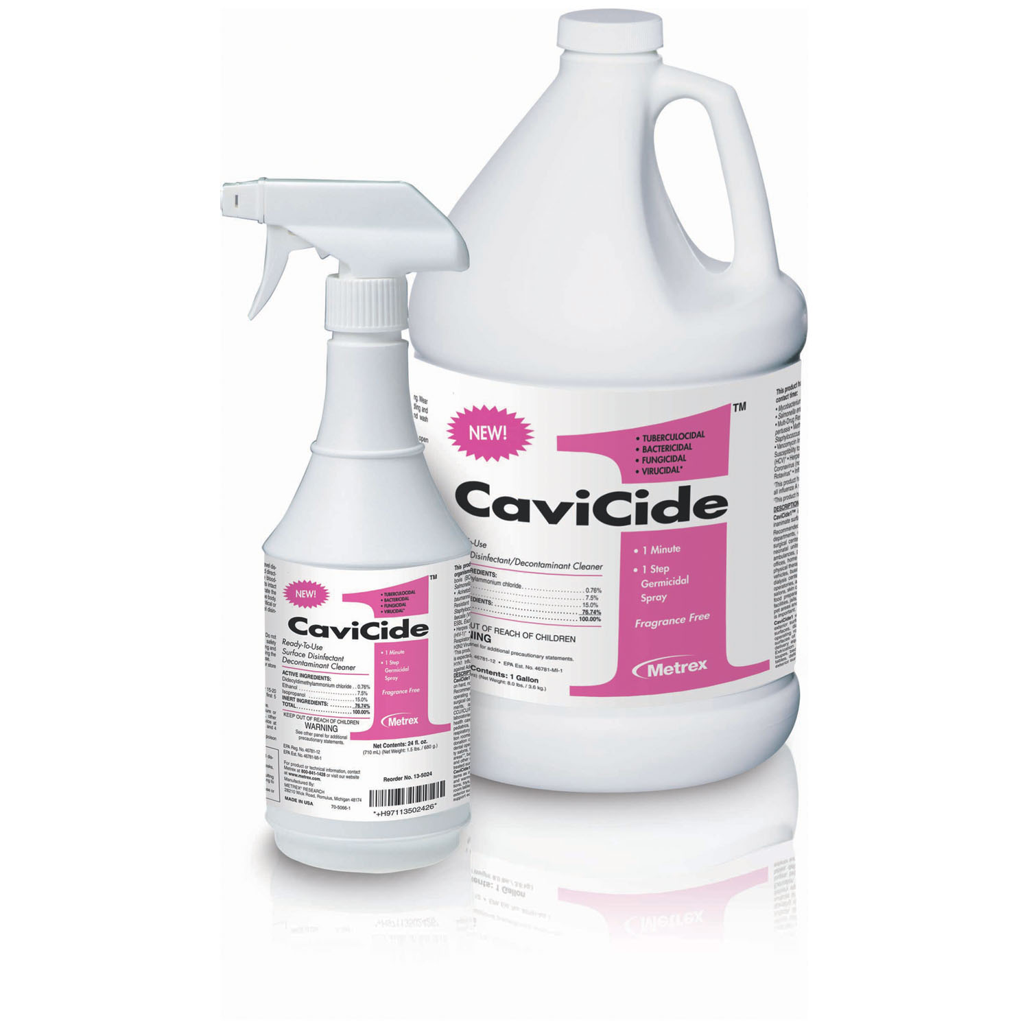 METREX CAVICIDE1 SURFACE DISINFECTANT : 13-5024 EA     $15.07 Stocked