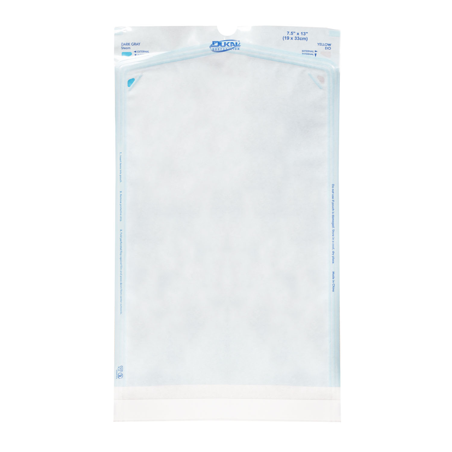 DUKAL STERILIZATION POUCH : 27307 CS     $154.44 Stocked