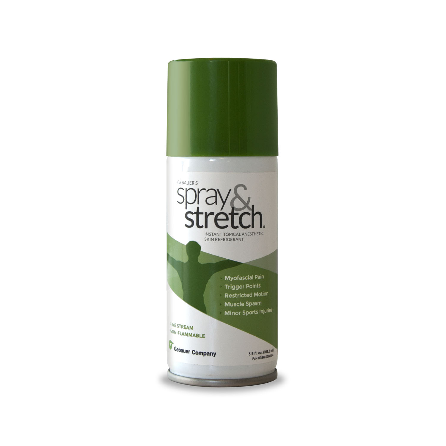 GEBAUER SPRAY & STRETCH TOPICAL ANESTHETIC : 0386-0004-04 EA                       $45.71 Stocked