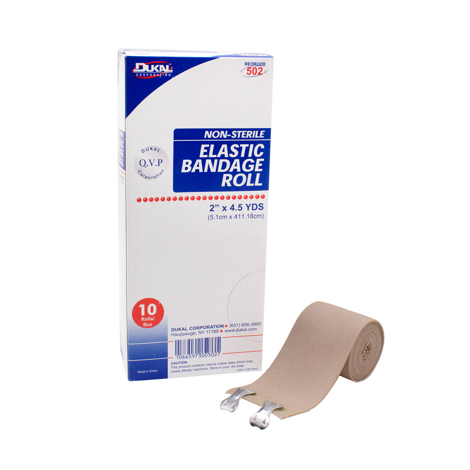 DUKAL ELASTIC BANDAGE : 502 CS $29.01 Stocked