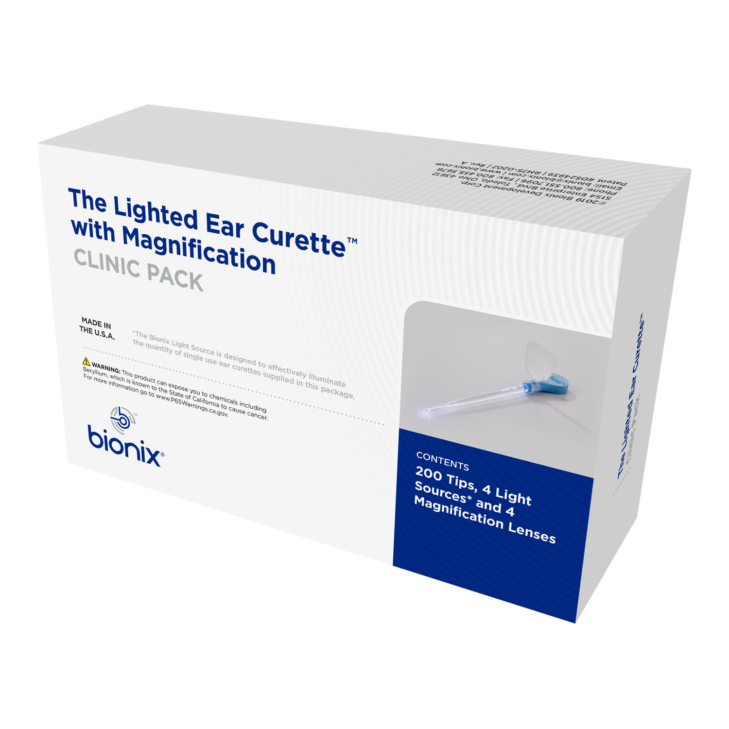 BIONIX LIGHTED EAR CURETTE : 2209 BX                                                                                                                                                                                                                           