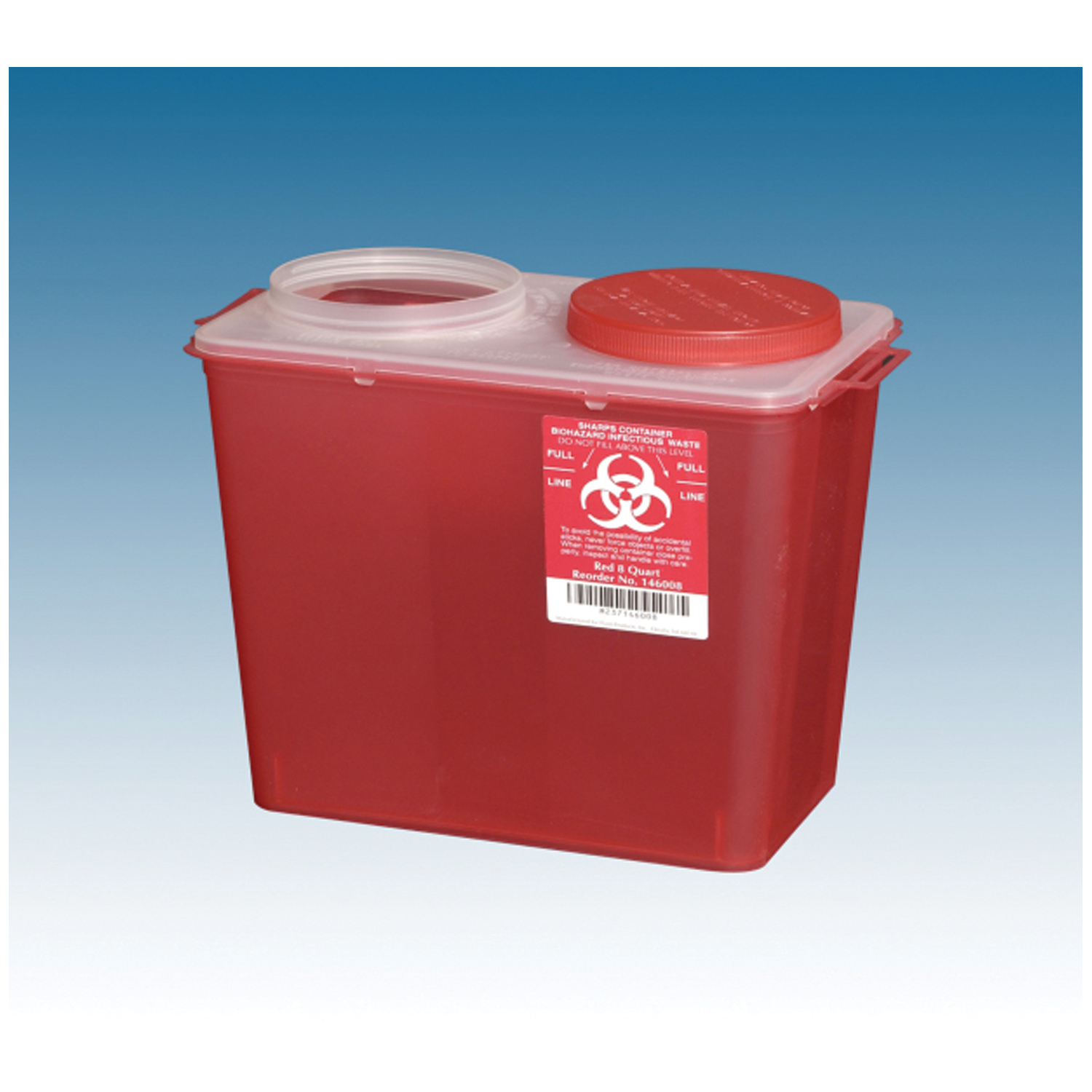 PLASTI BIG MOUTH SHARPS CONTAINERS : 146014 CS                                                                                                                                                                                                                 