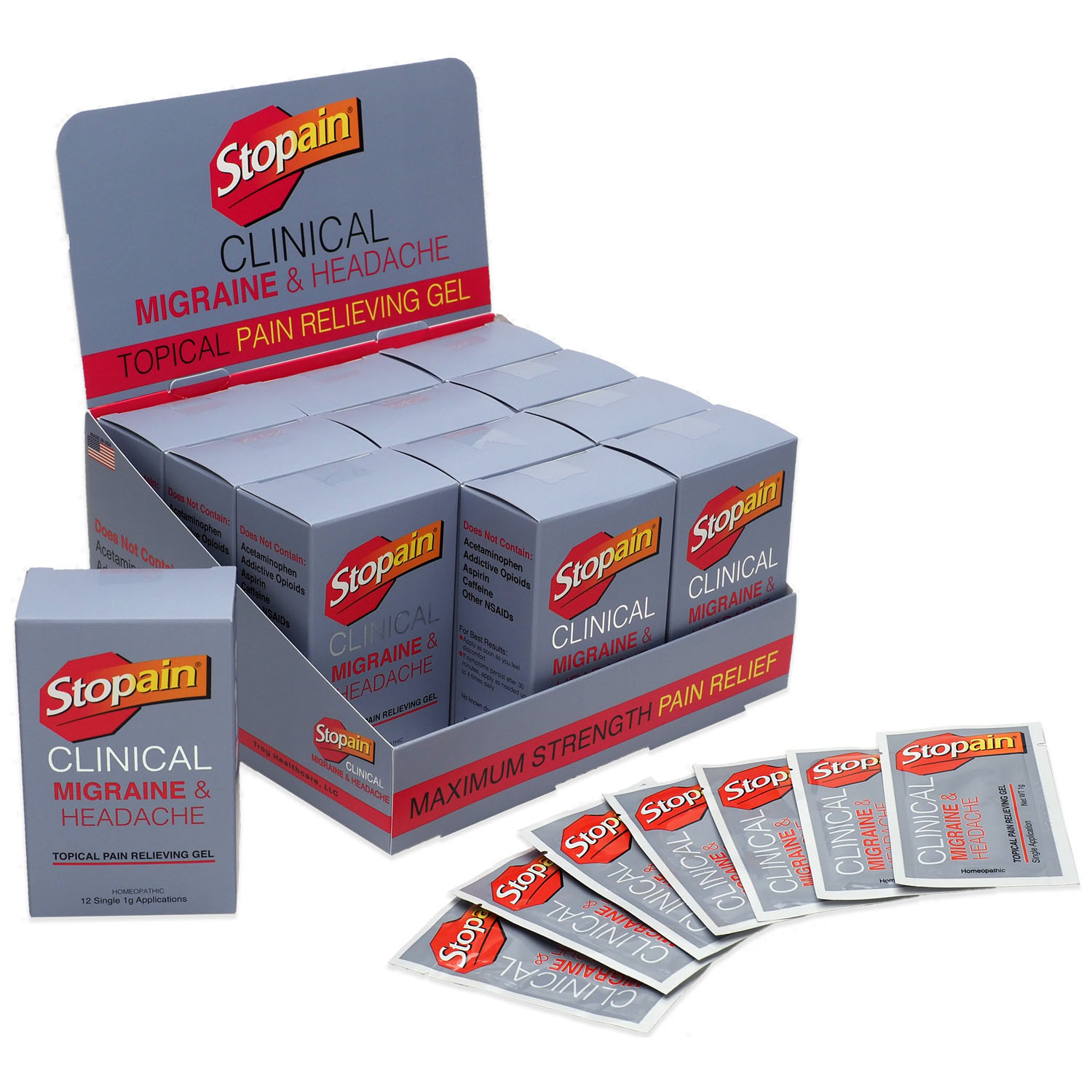 TROY HEALTHCARE STOPAIN CLINICAL PAIN RELIEVING PRODUCTS : N970-01 EA $51.86 Stocked