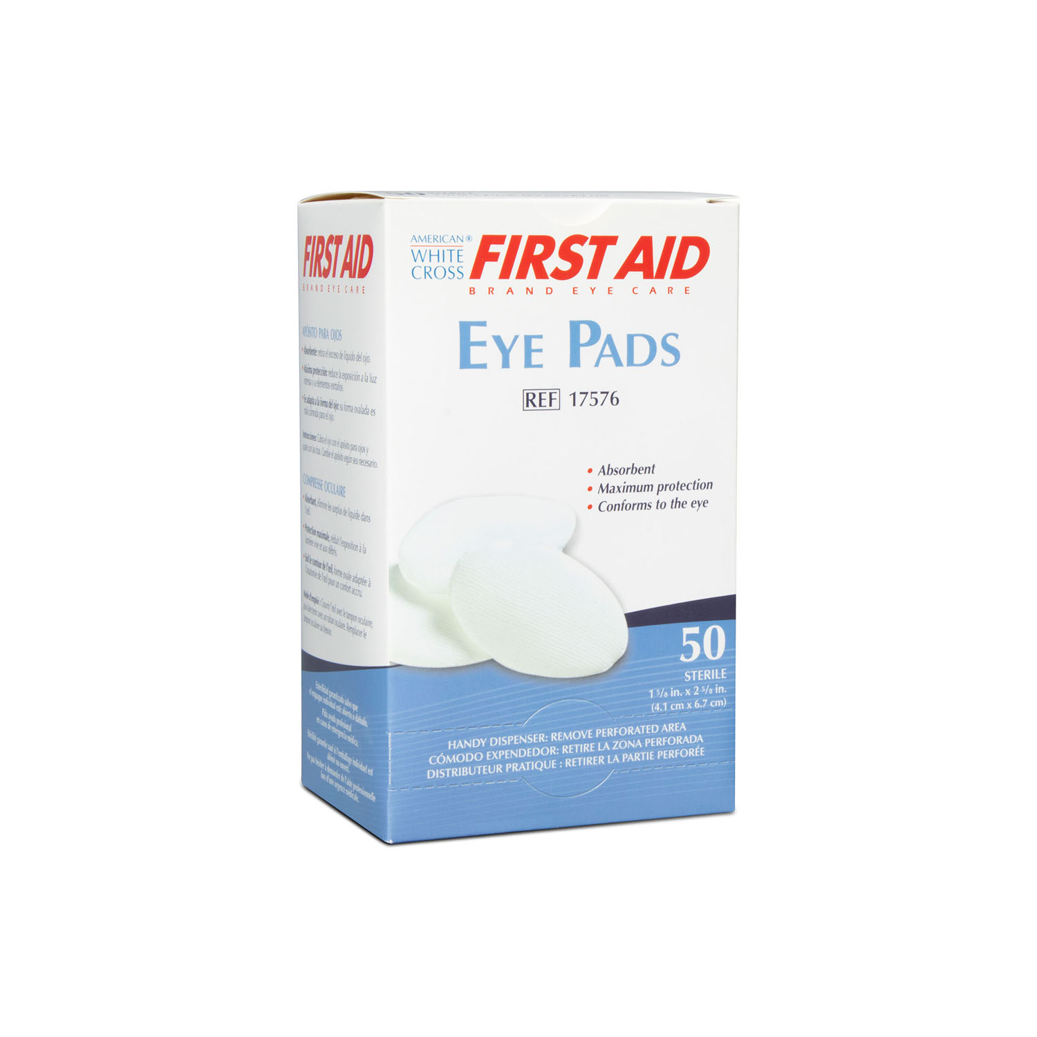 DUKAL OVAL EYE PADS : 17576 CS $261.17 Stocked