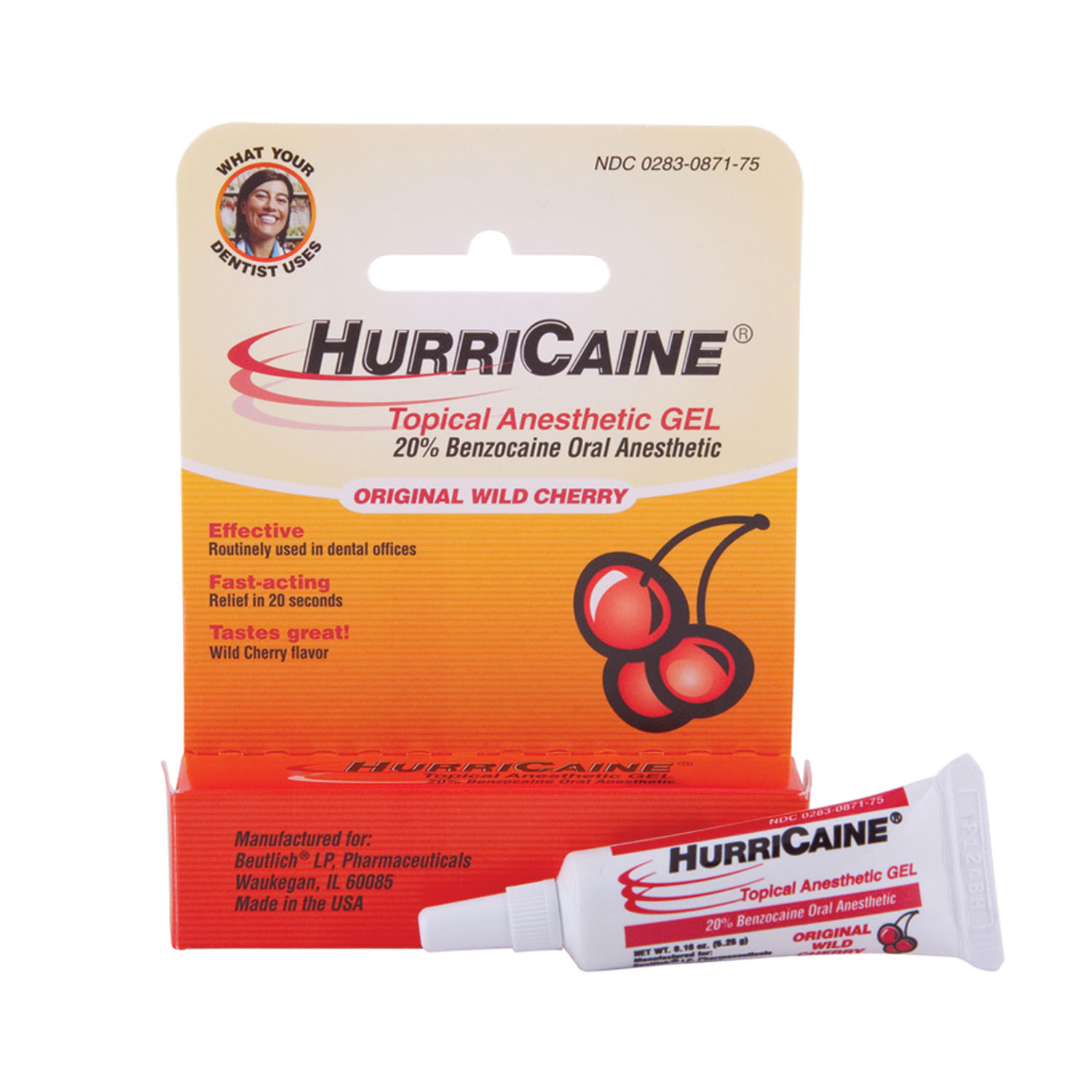 BEUTLICH HURRICAINE TOPICAL ANESTHETIC : 0283-0871-12 PK                       $83.70 Stocked
