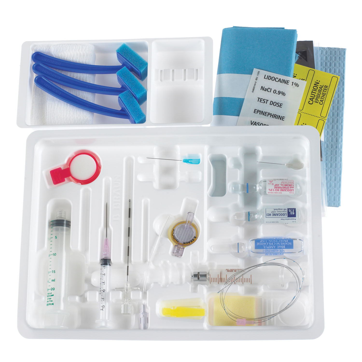 B BRAUN PERIFIX CONTINUOUS EPIDURAL TRAYS : 332221 EA                            $38.38 Stocked
